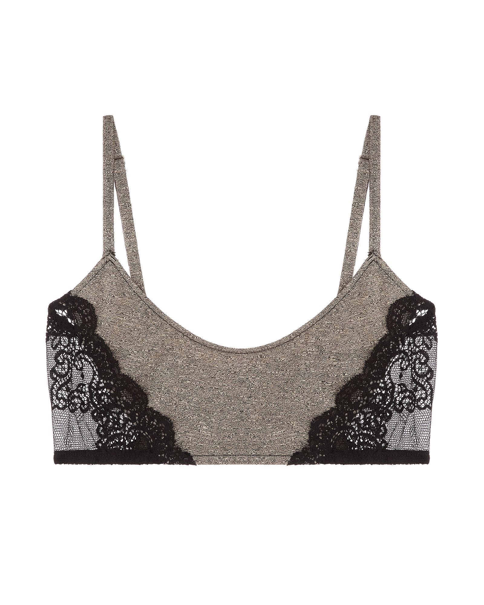 Only Hearts So Fine with Lace Balconette Bralette in pink