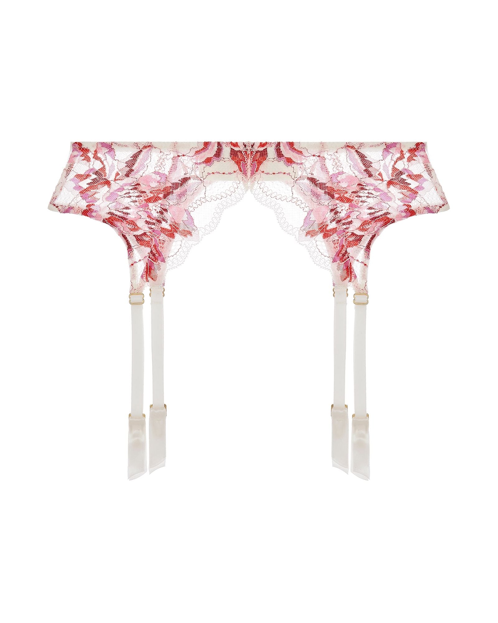 Cosabella Paradiso Suspender Belt in red