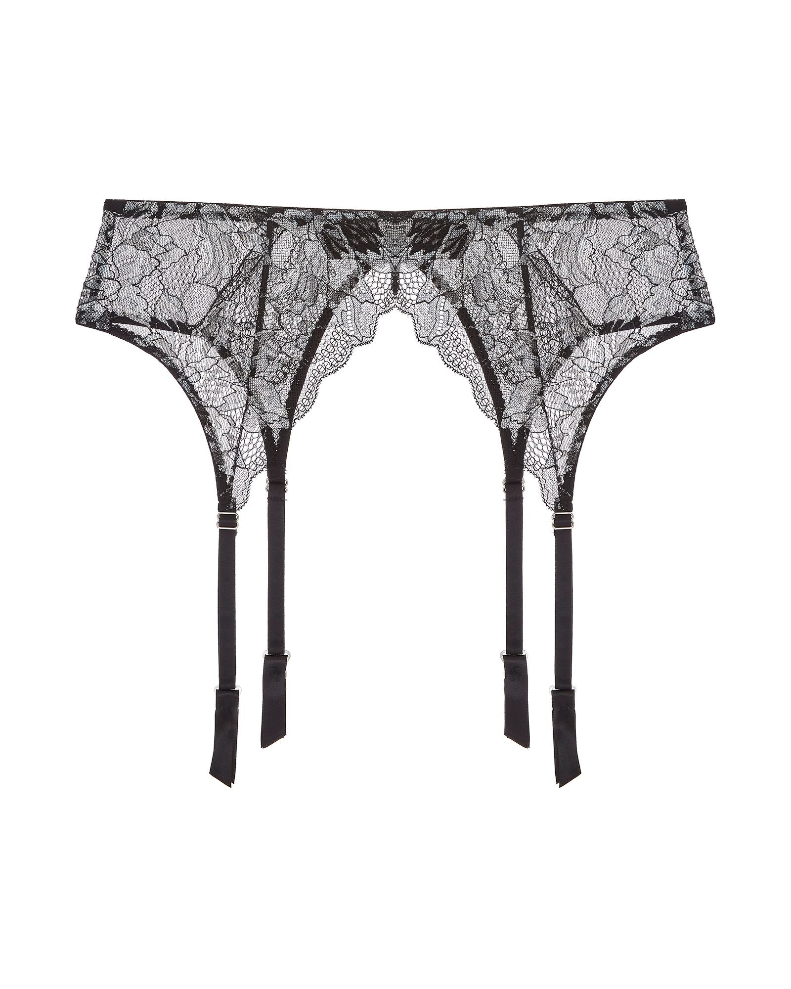 Cosabella Paradiso Suspender Belt in gray