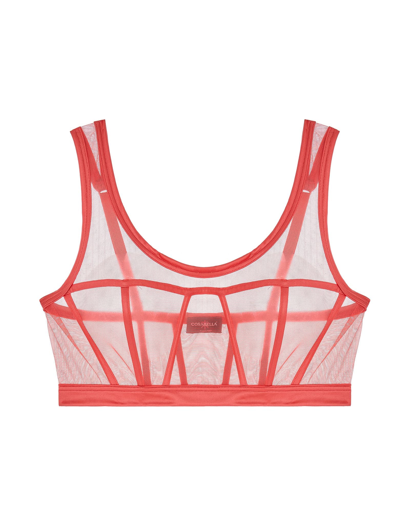 Cosabella Sardegna Pull-On Bralette in red