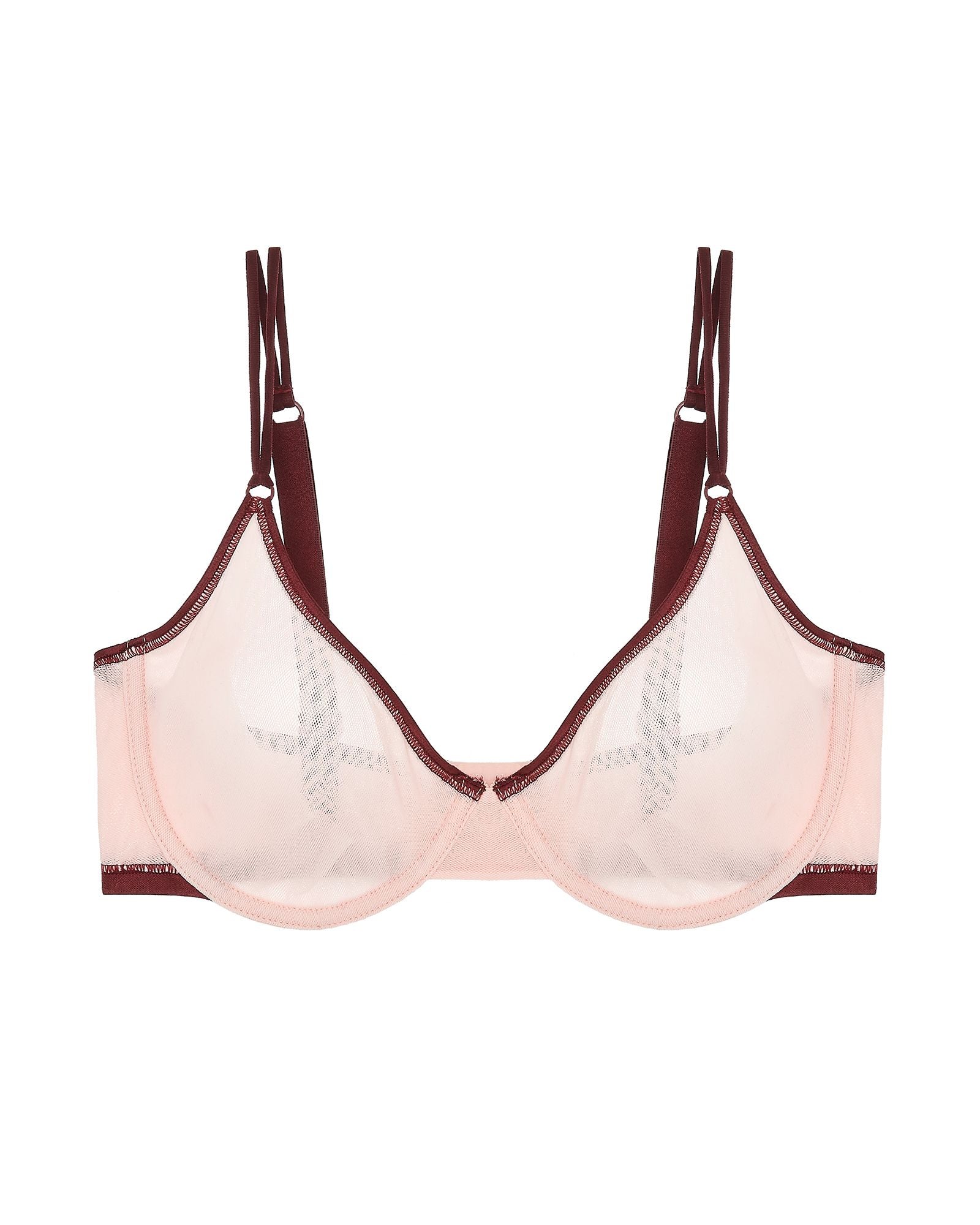 Cosabella Soire Confidence Two-Toned Molded Bra in pink