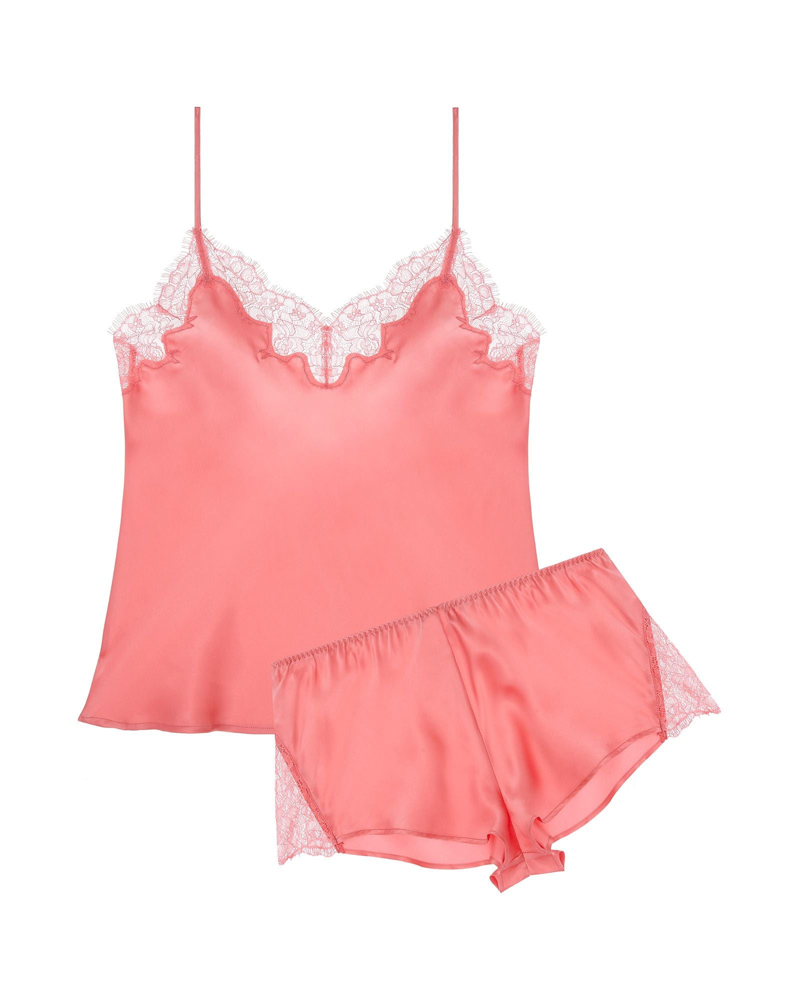 Cosabella Cosabella x Journelle Charlotte Cami & Tap Short Set in pink