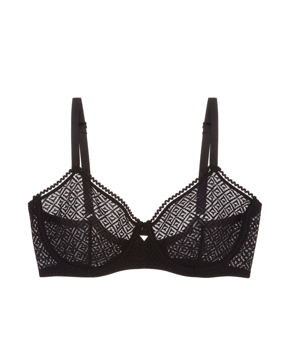 Else Betty Underwired Full Cup Bra in black