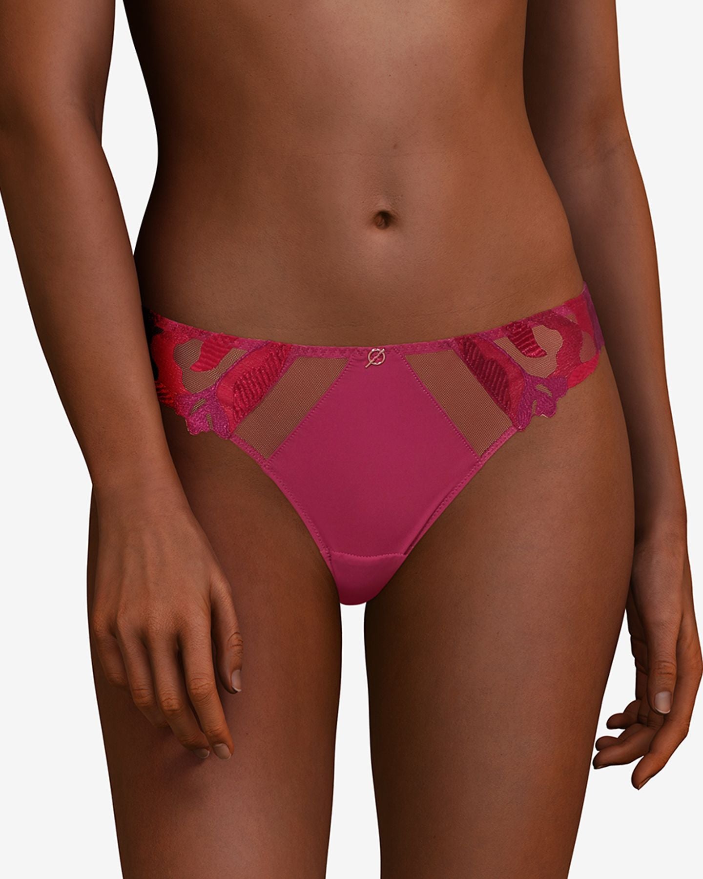 Chantelle Montaigne Tanga in pink