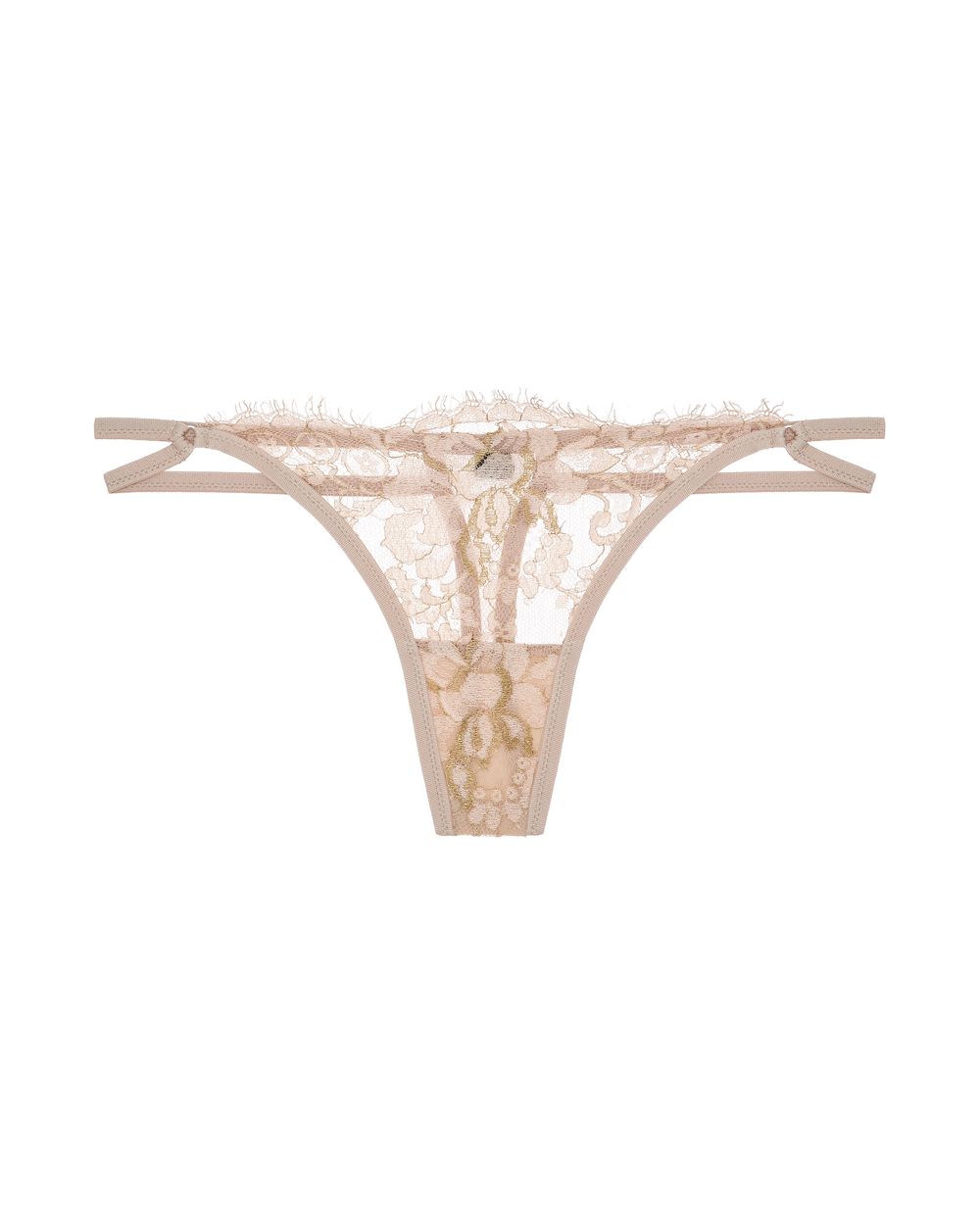 Taryn Winters Pomona Thong in beige