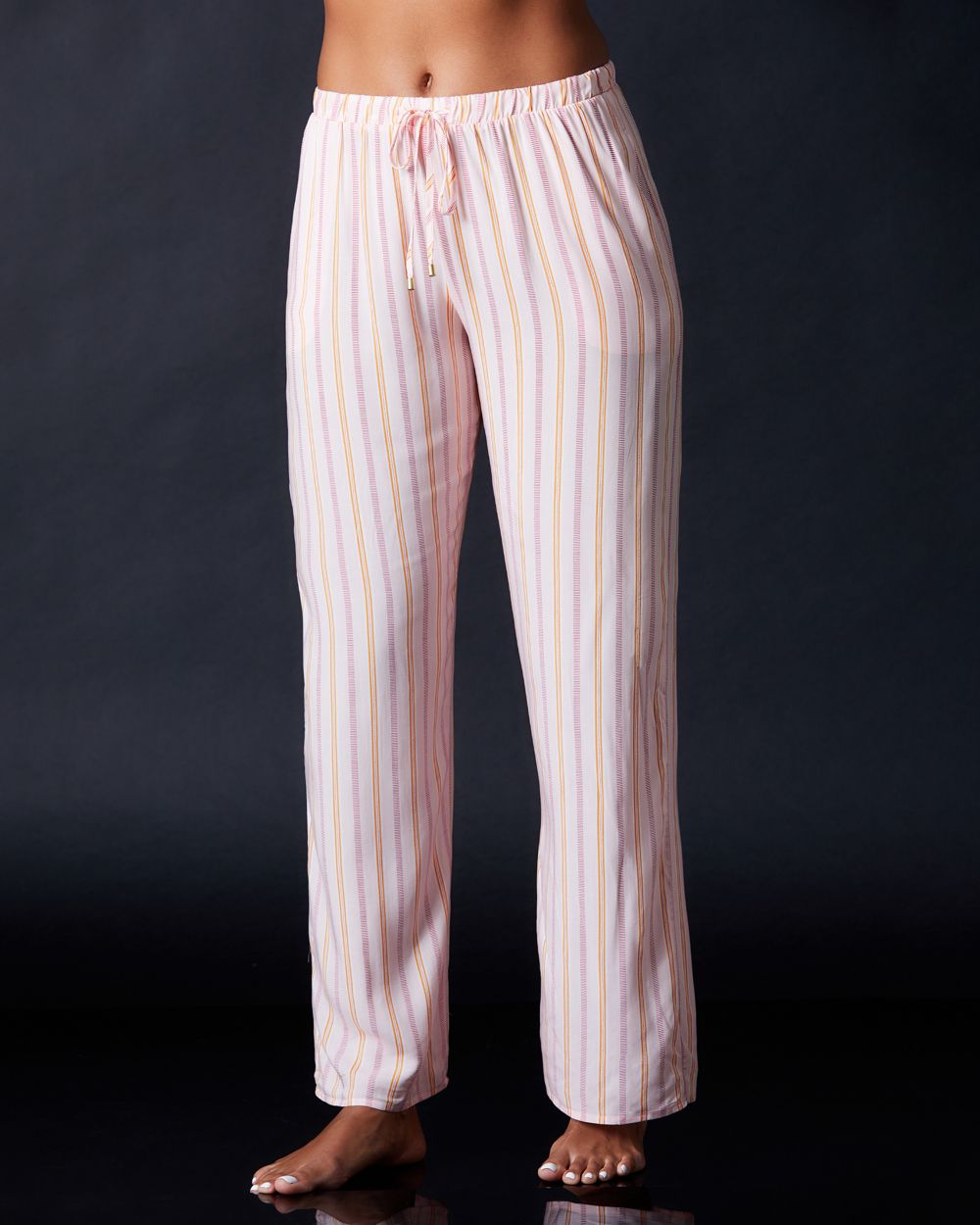 Hanro Woven Pajama Pant in pink