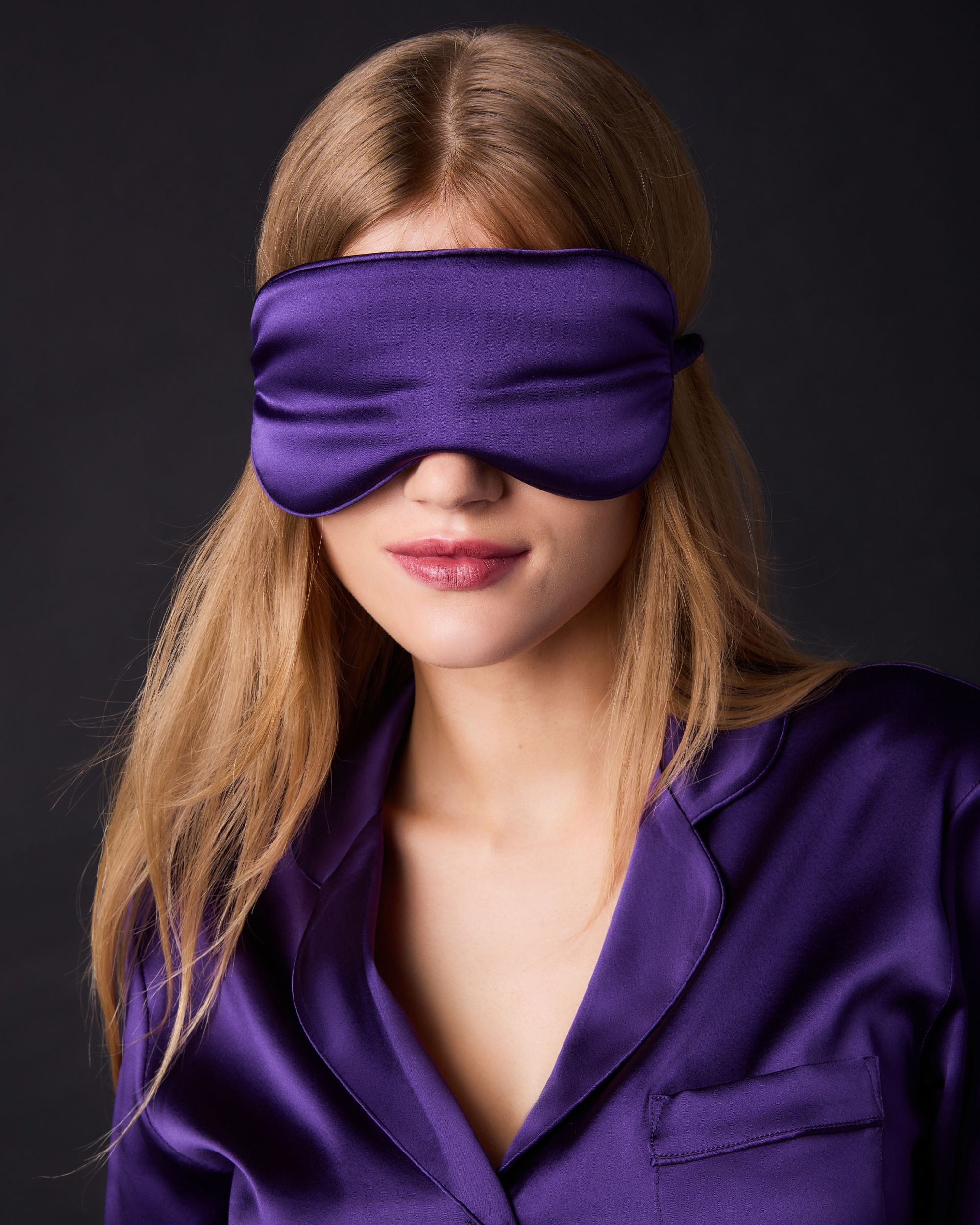 Journelle Sophia Sleep Mask in purple