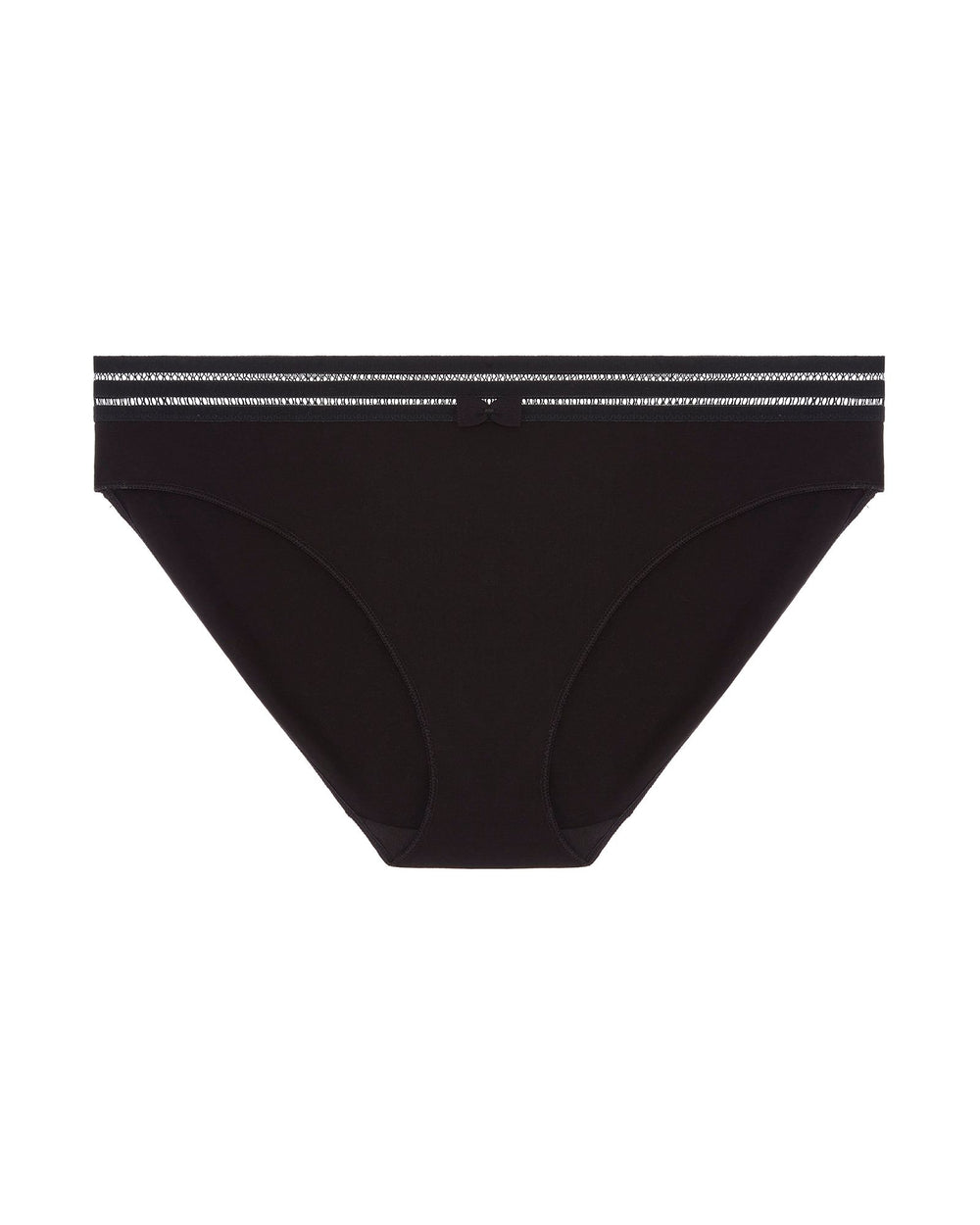Huit Sweet Cotton Classic Brief in black