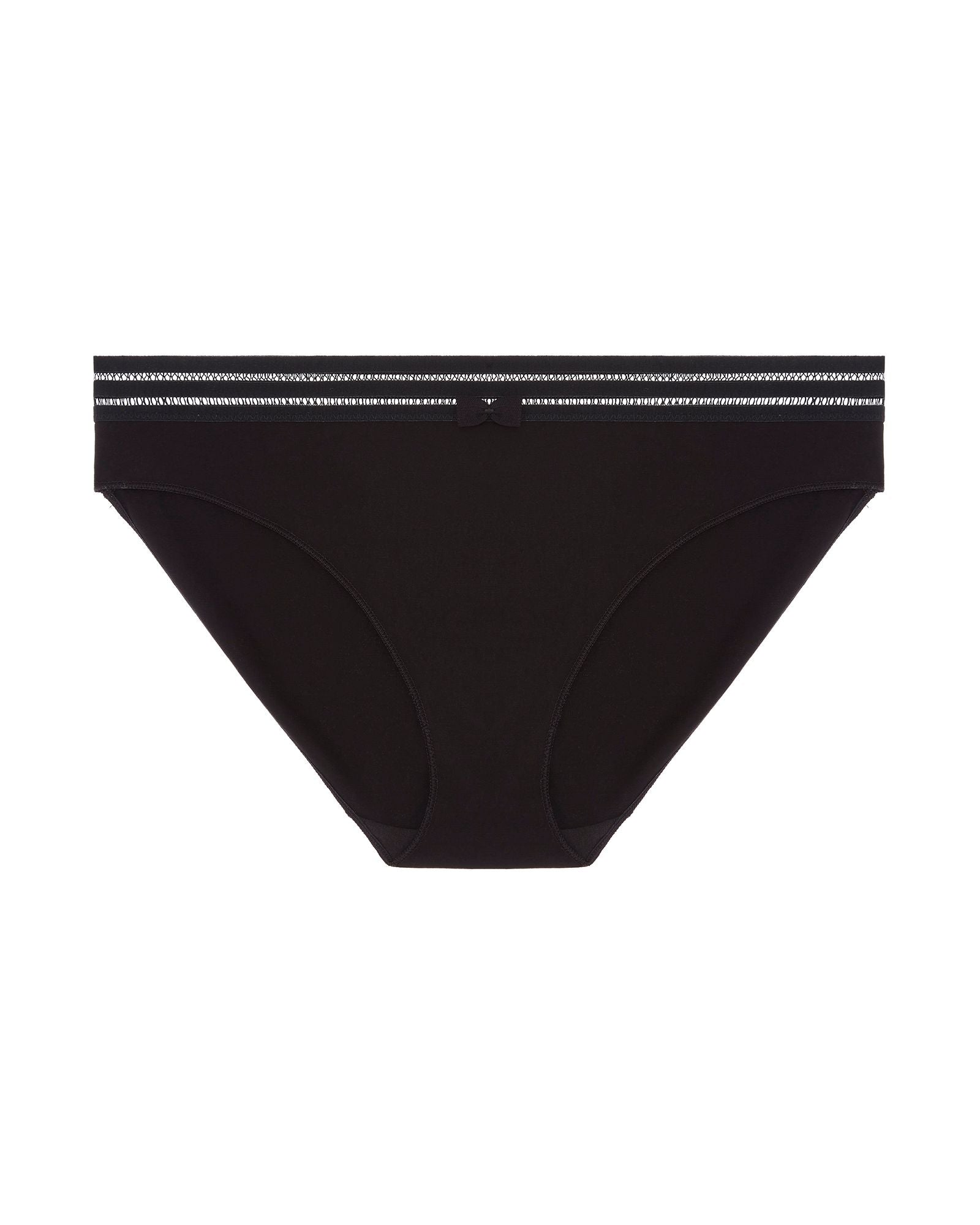 Huit Sweet Cotton Classic Brief in black