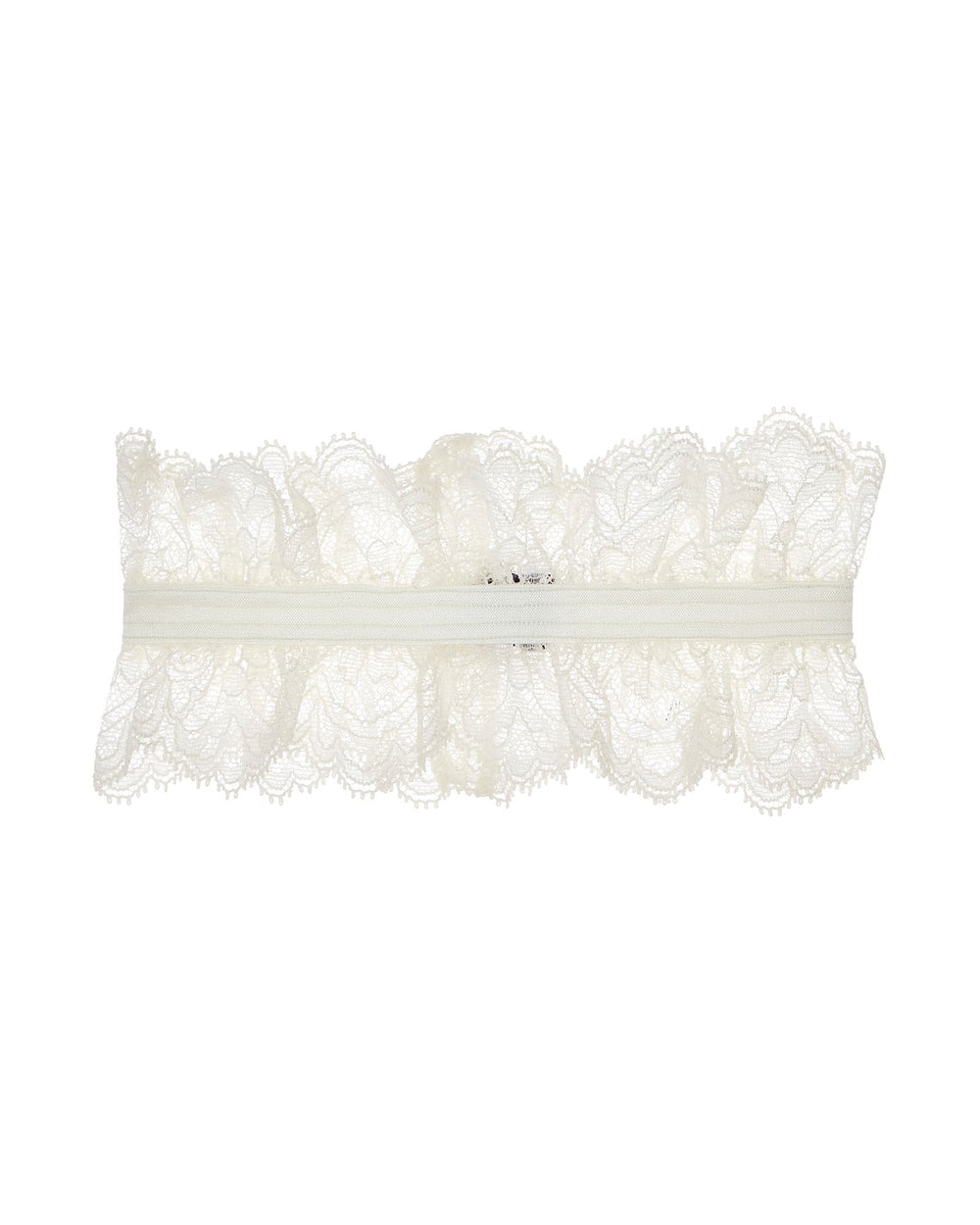 Journelle Anais Lace Garter in white
