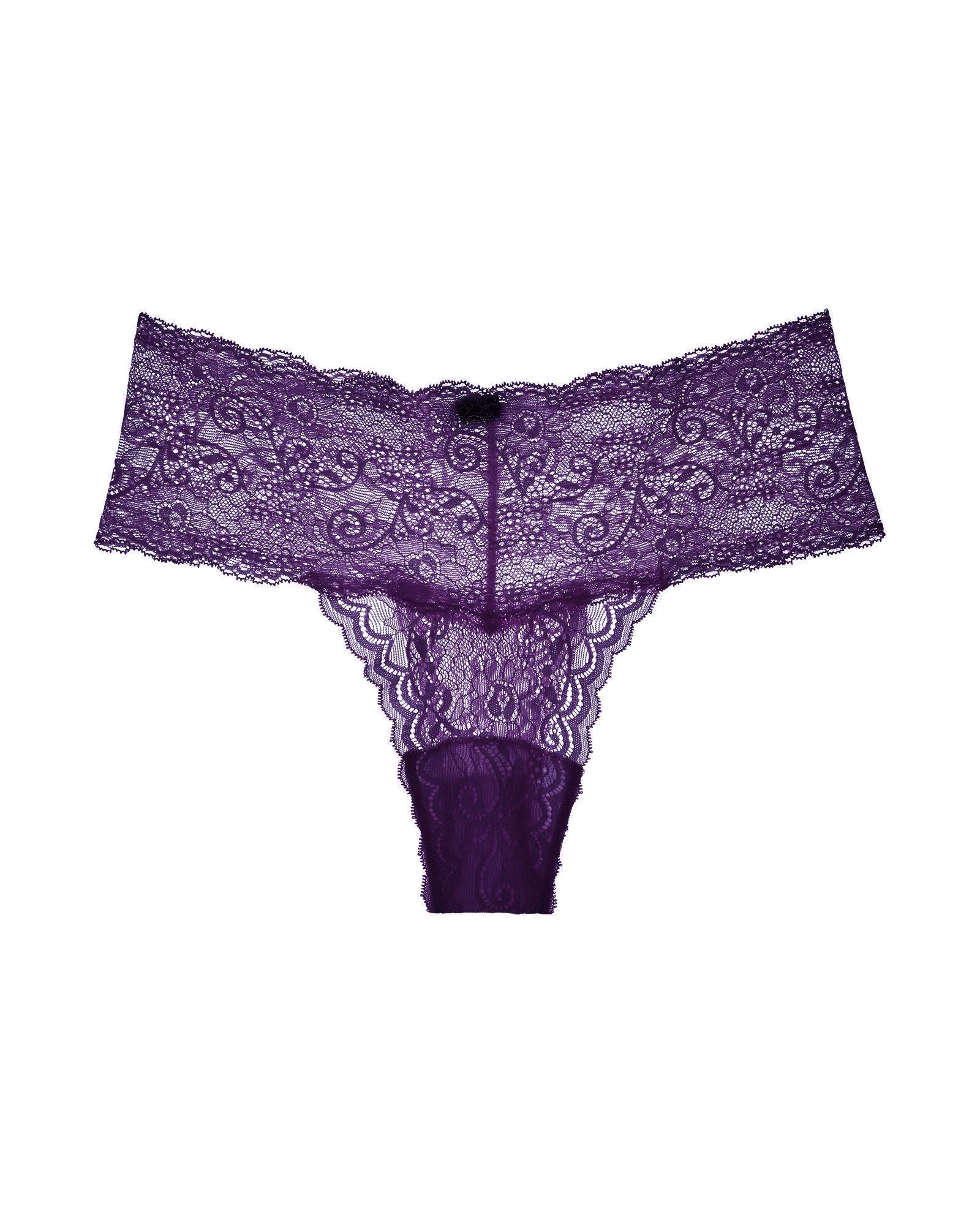 Journelle Sapna Mid-Rise Thong in purple