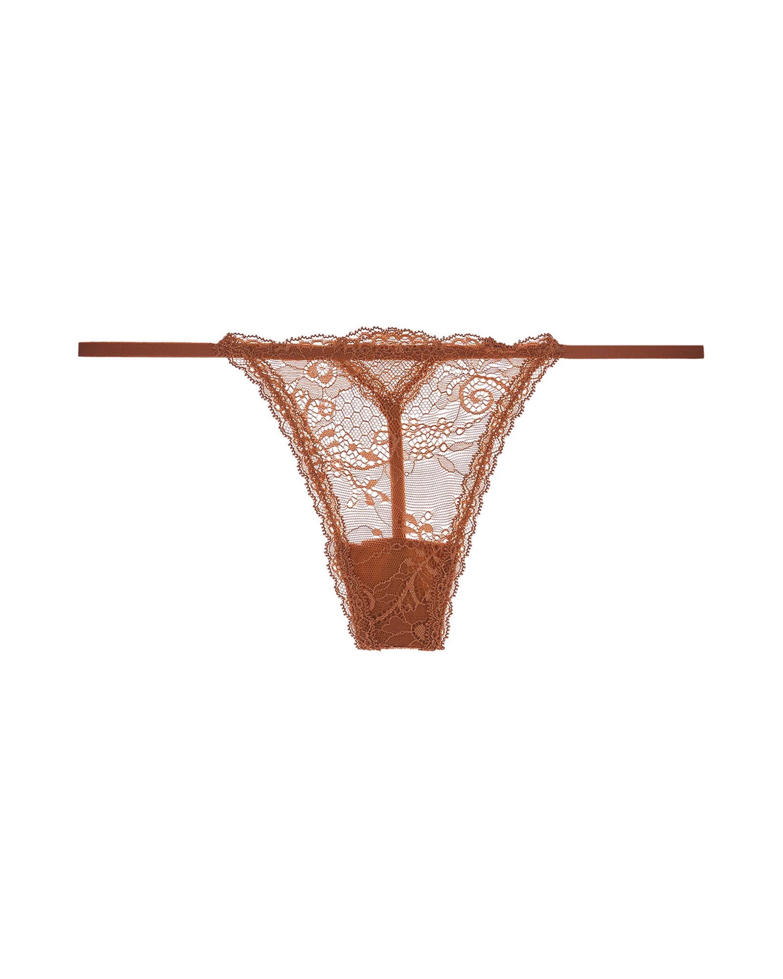 Journelle Sapna G-String in brown