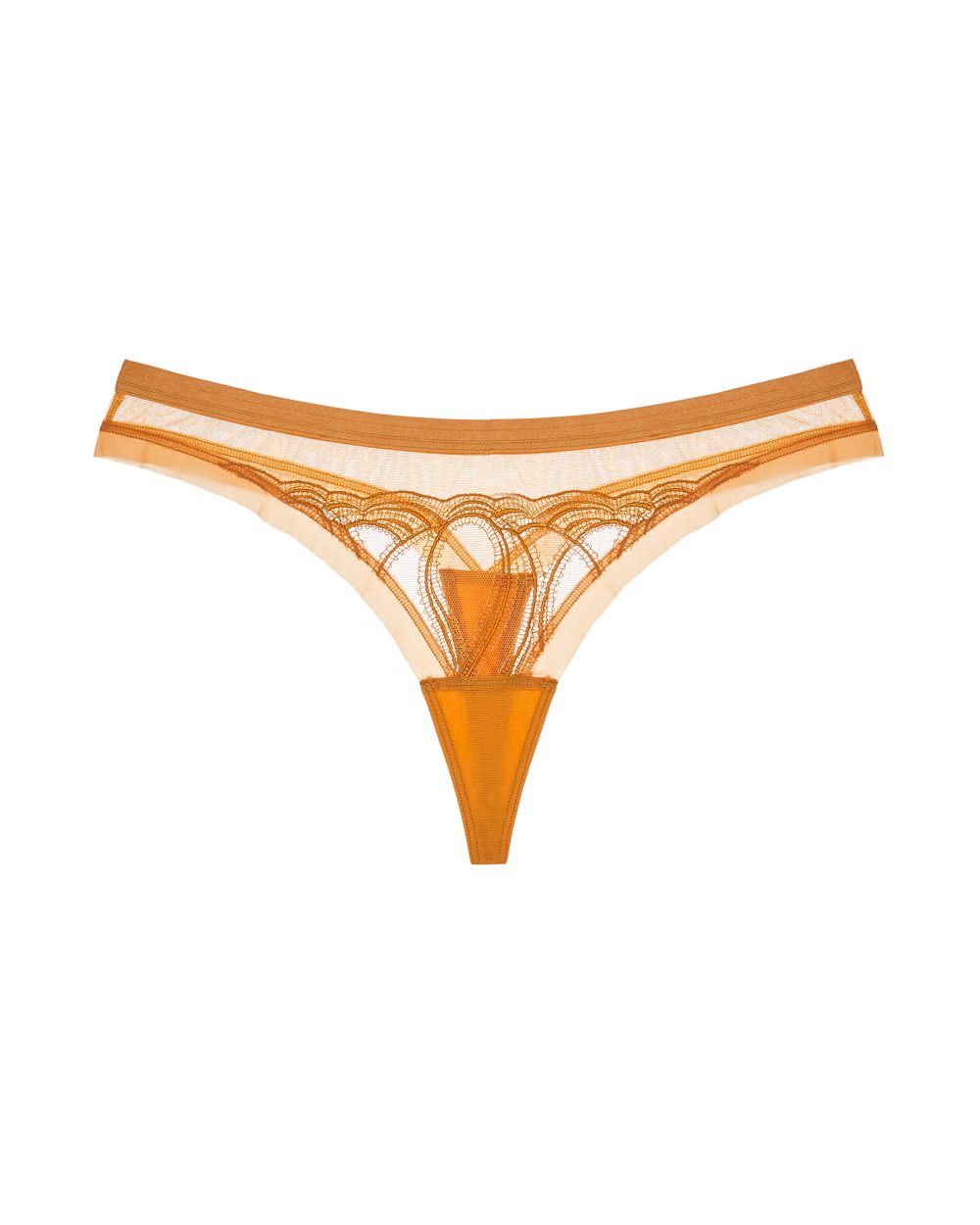 The Underargument For Insecurities Against Self Doubt Thong in yellow