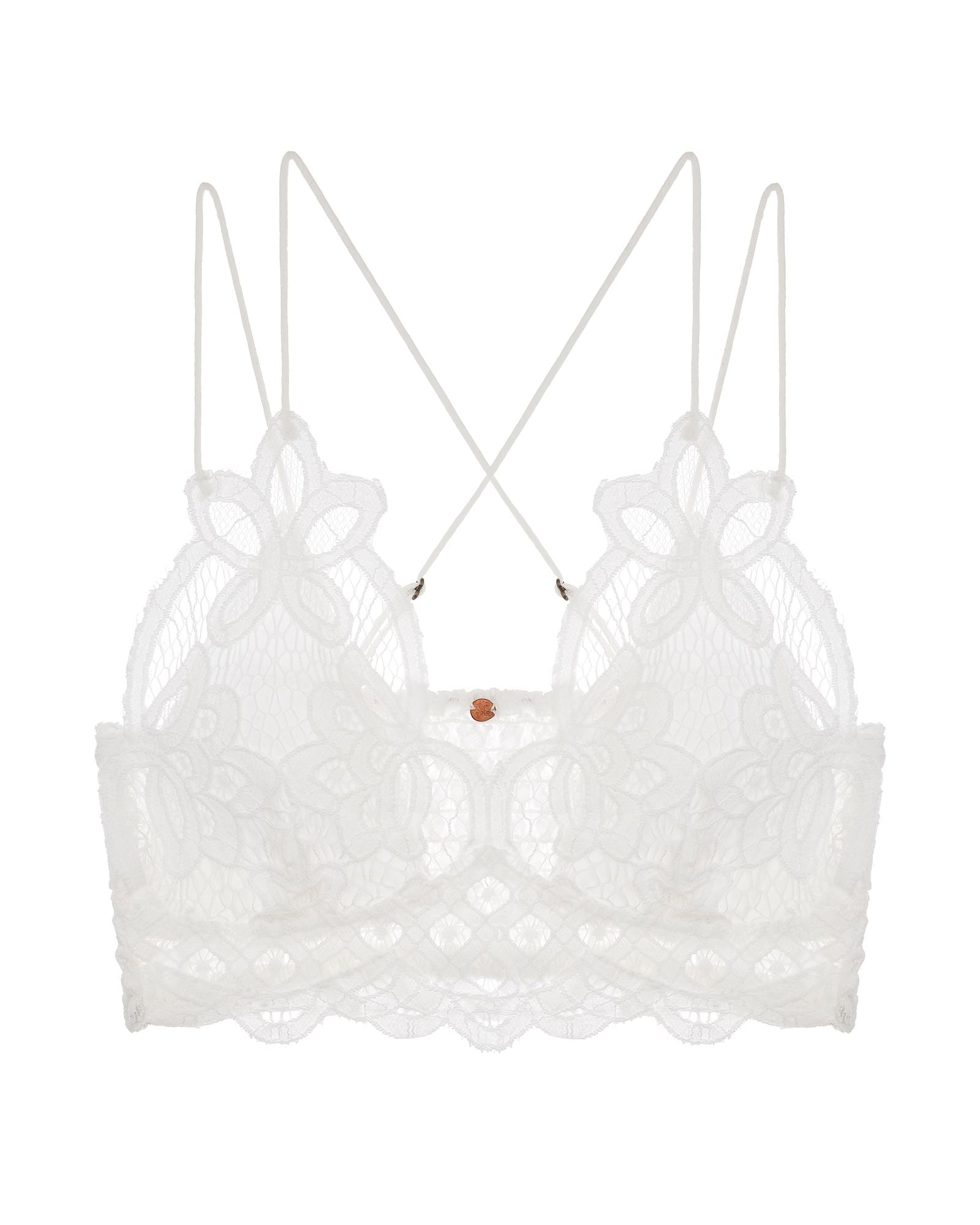 Free People Intimately FP Adella Bralette in white