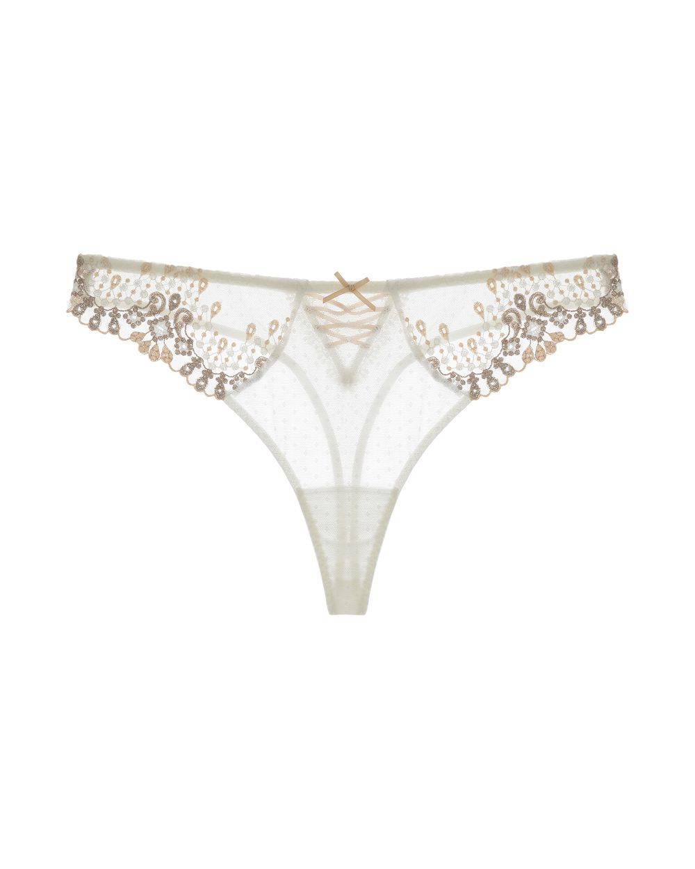 Aubade Joyeau Eternel Tanga in white