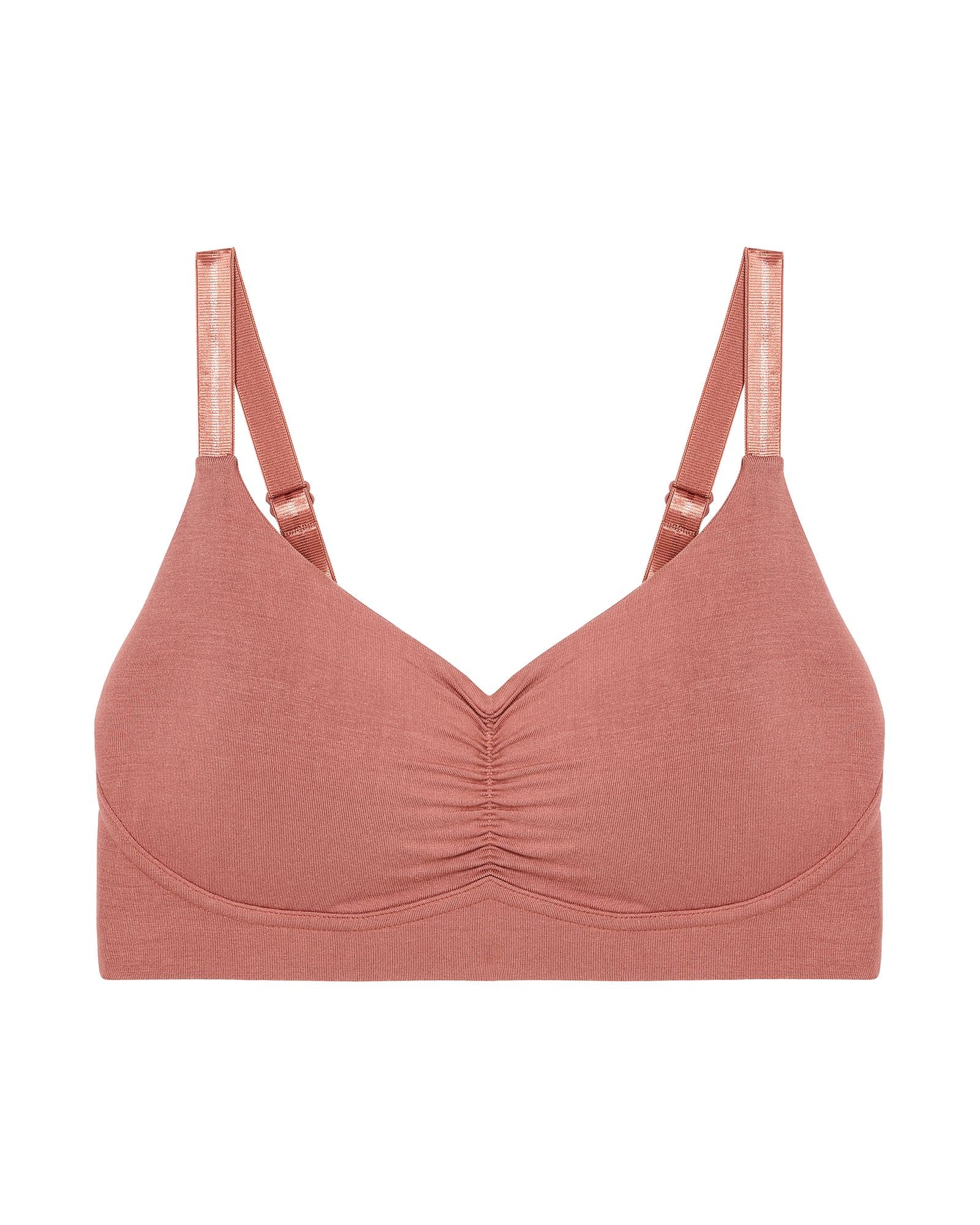 AnaOno Monica Pocketed Full Coverage Bralette in pink