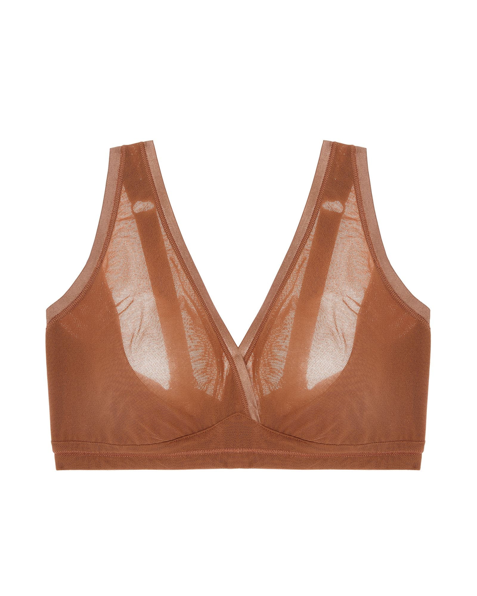 Cosabella Soire Confidence Curvy Bralette in beige