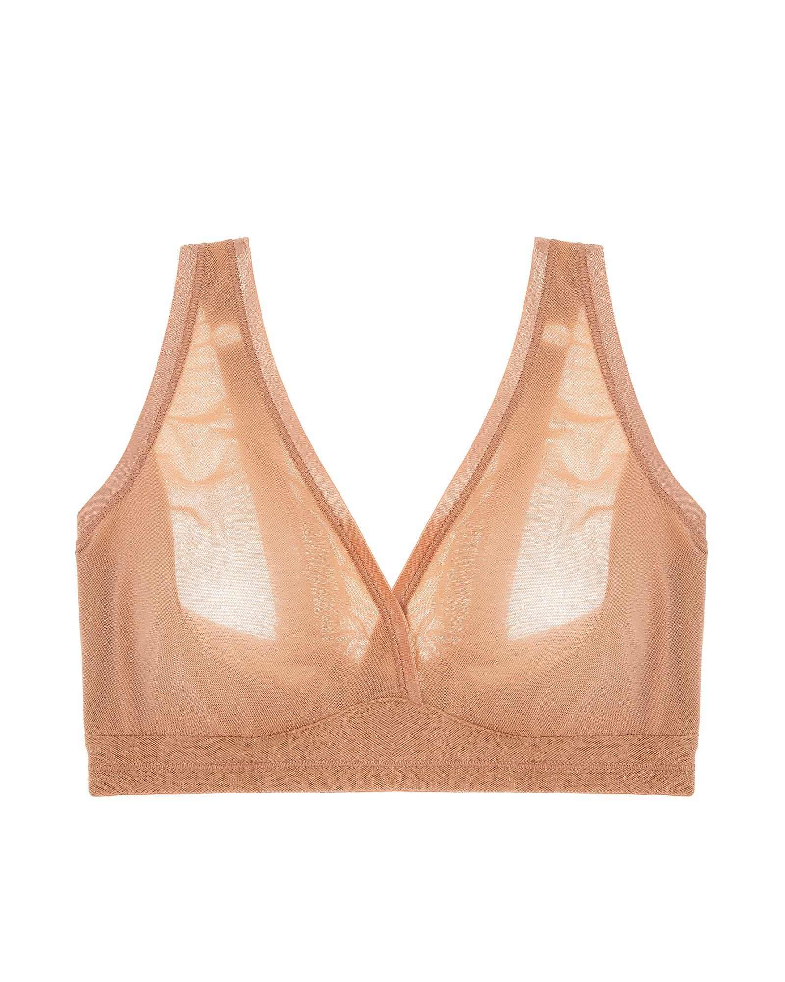 Cosabella Soire Confidence Curvy Bralette in beige