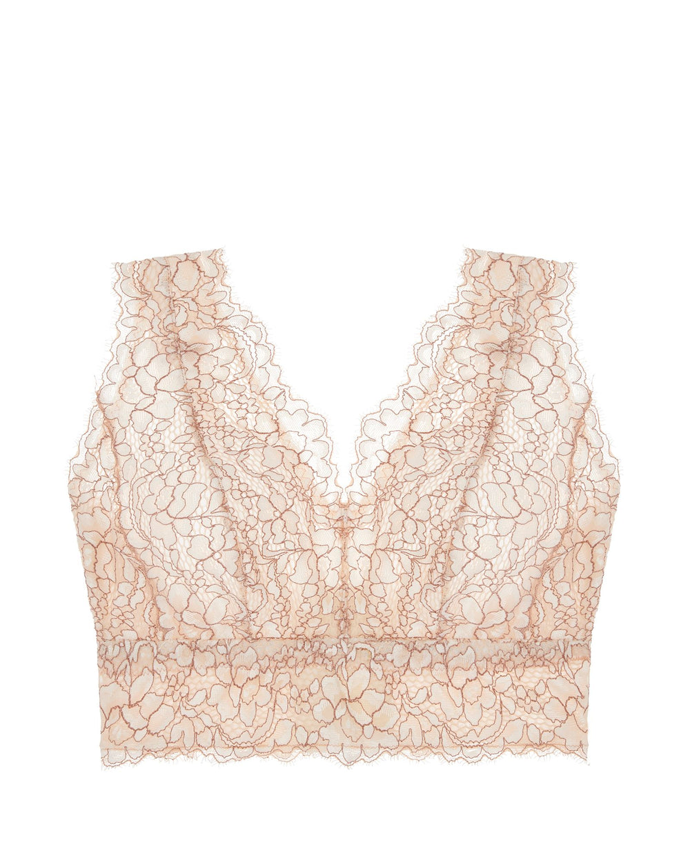 Cosabella Pret-A-Porter Curvy Bralette in white