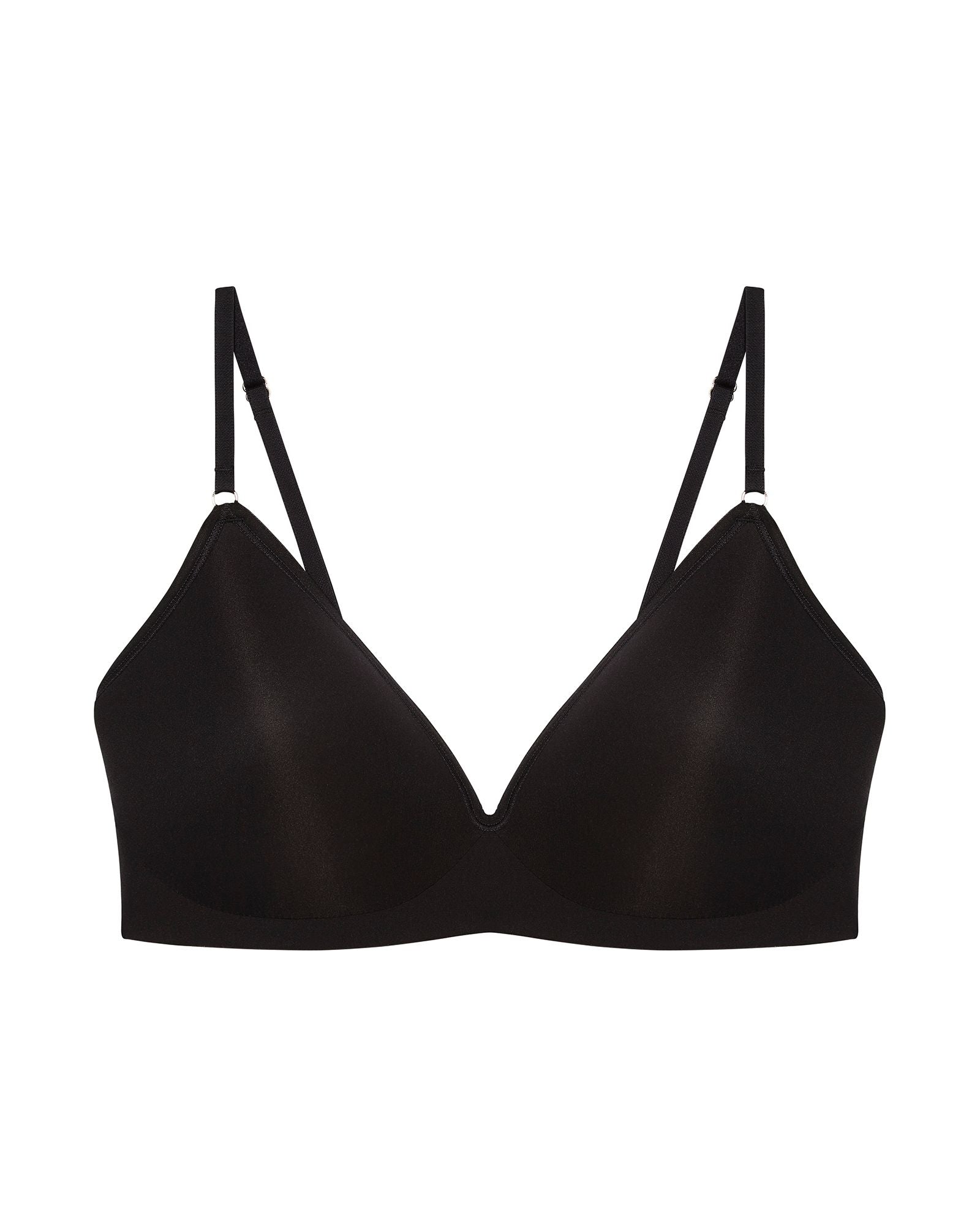 OnGossamer Next to Nothing Micro Wireless Bra in black