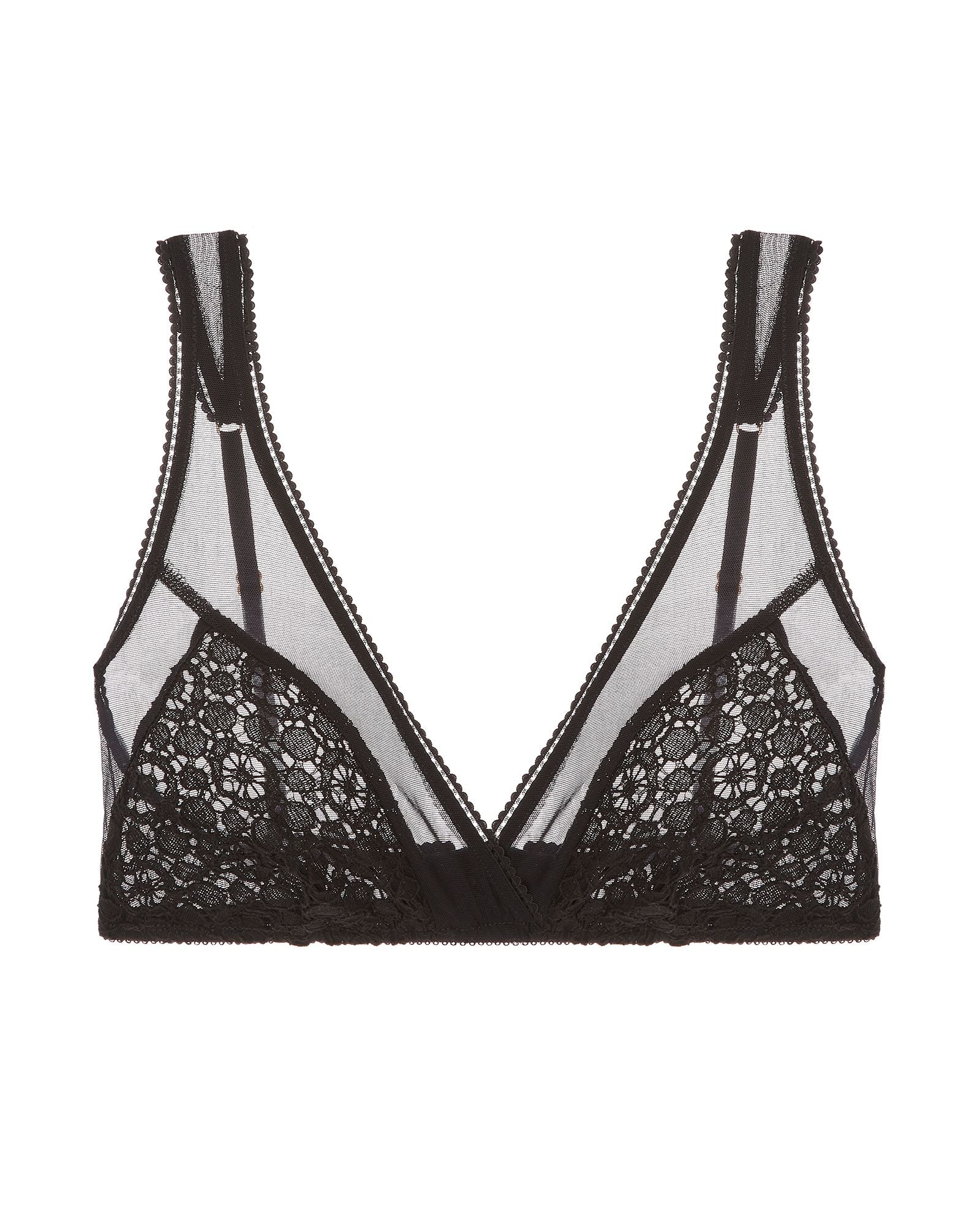 Only Hearts Luna Lace Bralette in black