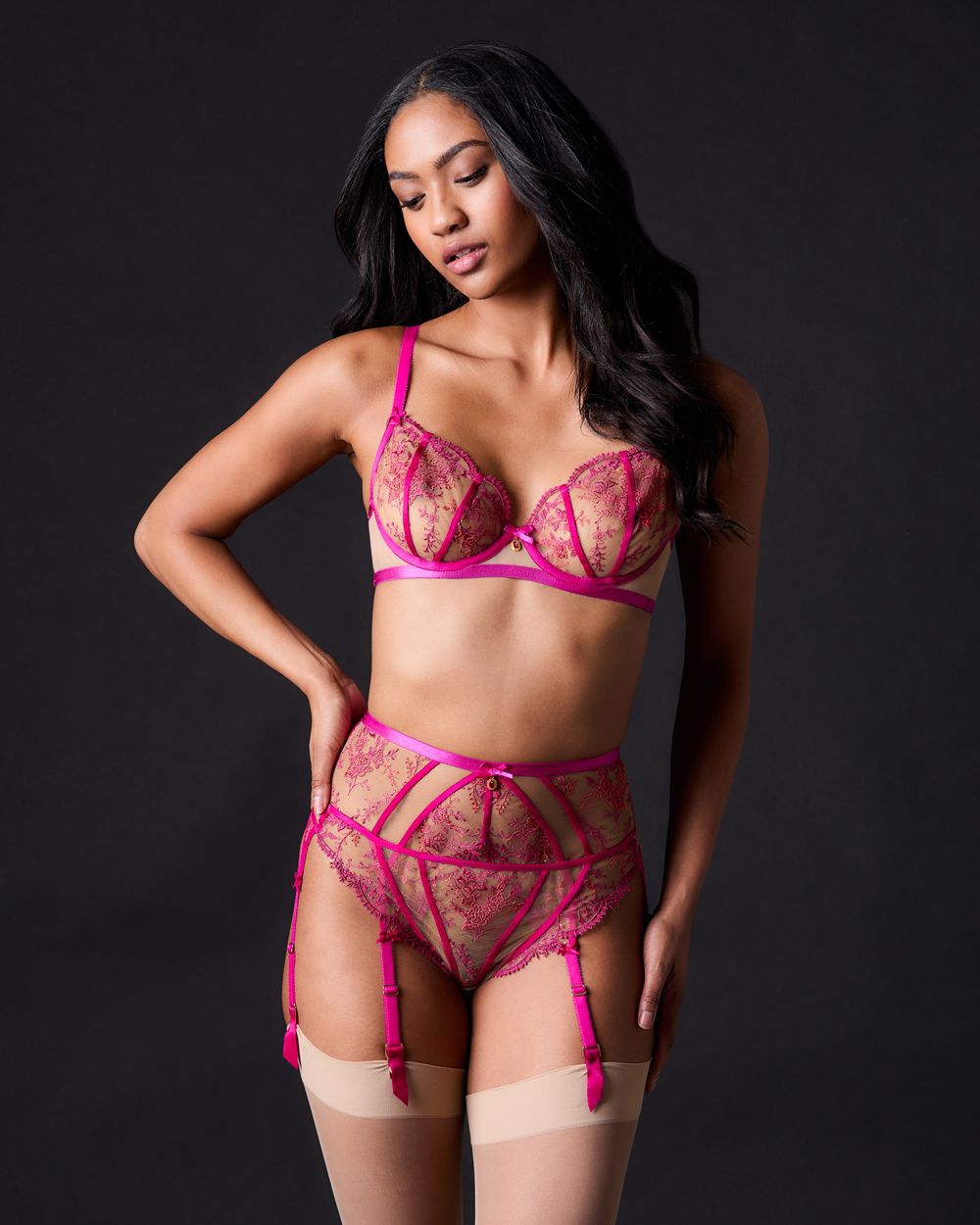 Dita Von Teese Femmoiselle Underwire Bra in pink