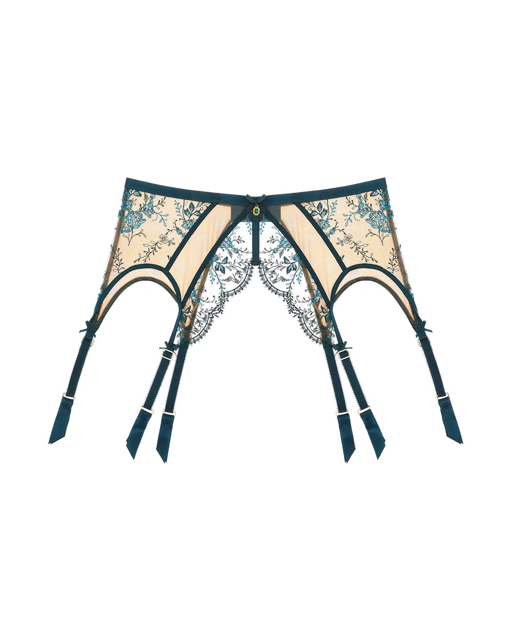 Dita Von Teese Femmoiselle Suspender in green