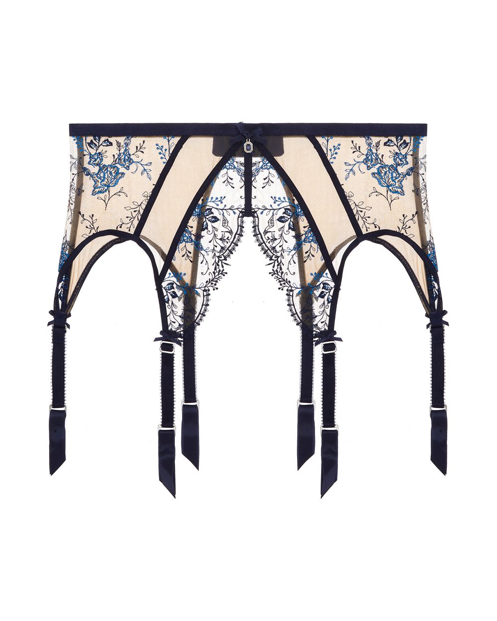 Dita Von Teese Femmoiselle Suspender in blue