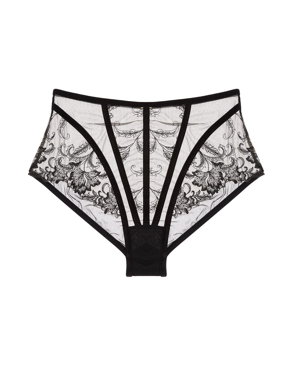 Dita Von Teese Nocturnelle Full Brief in black