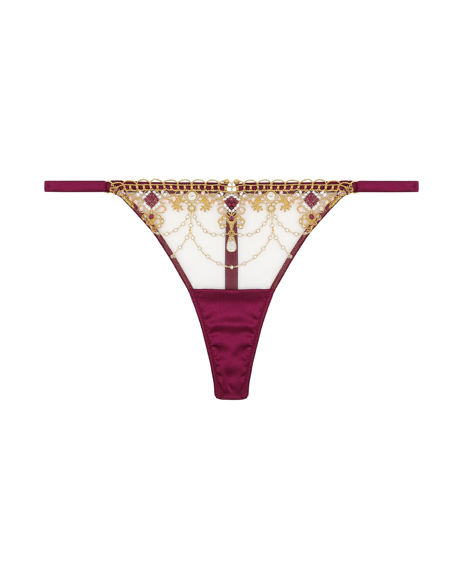Studio Pia Matilda Strap Thong in purple