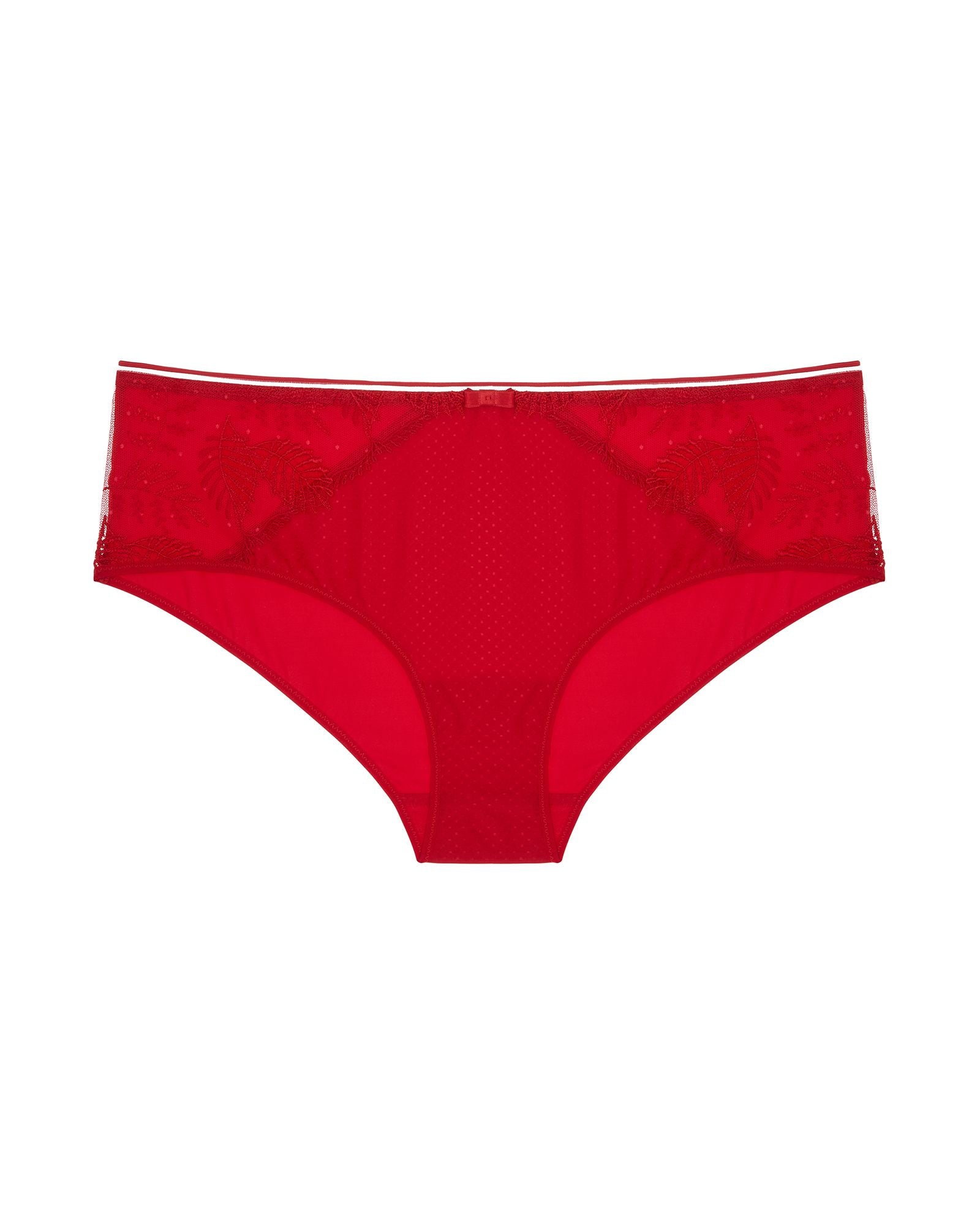 Simone Perele Bloom Boyshort in red