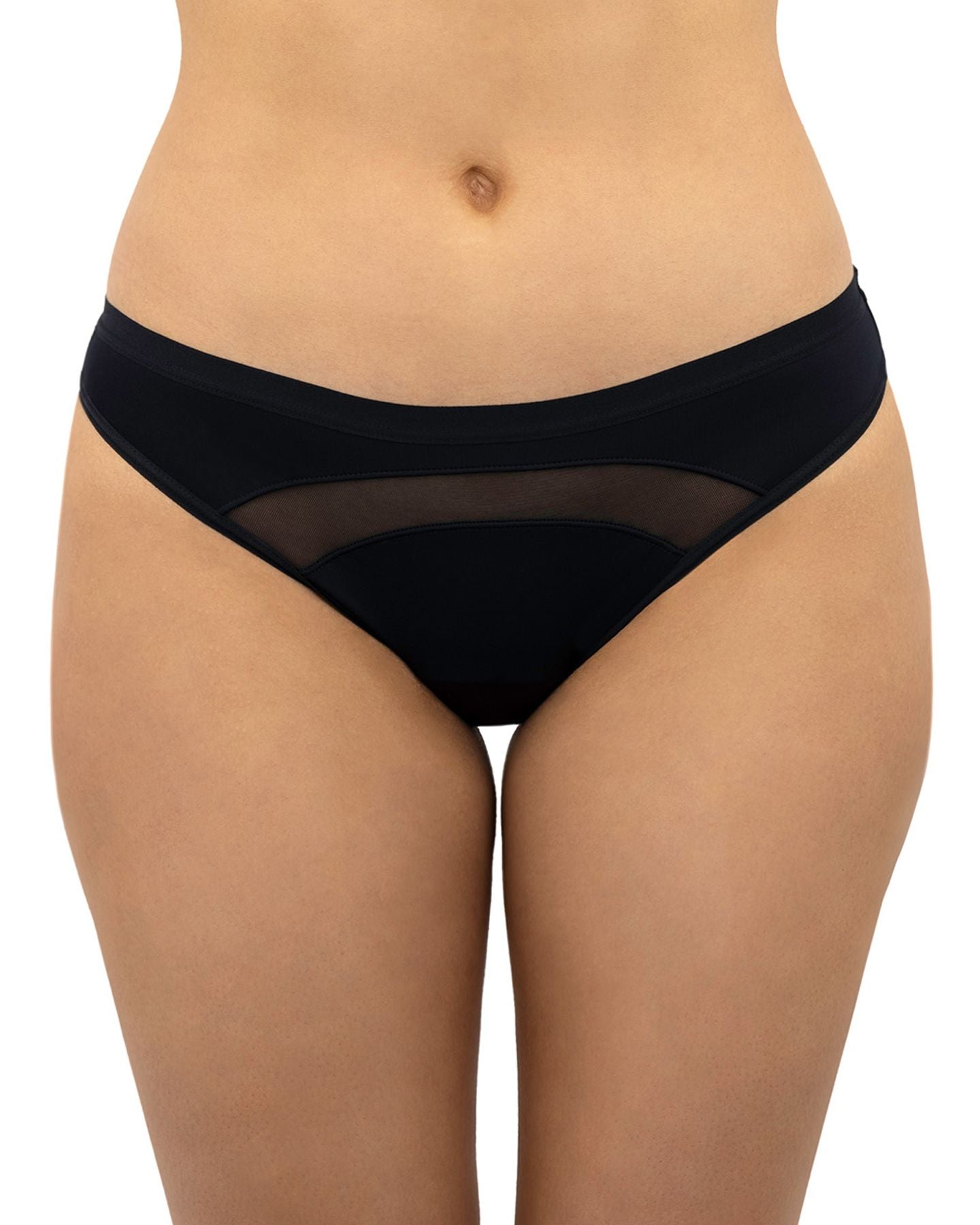 Saalt Leakproof Bikini in black