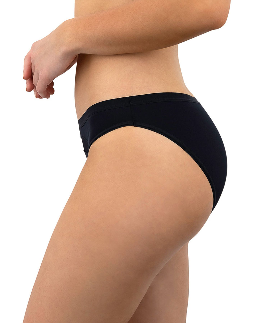 Saalt Leakproof Bikini in black