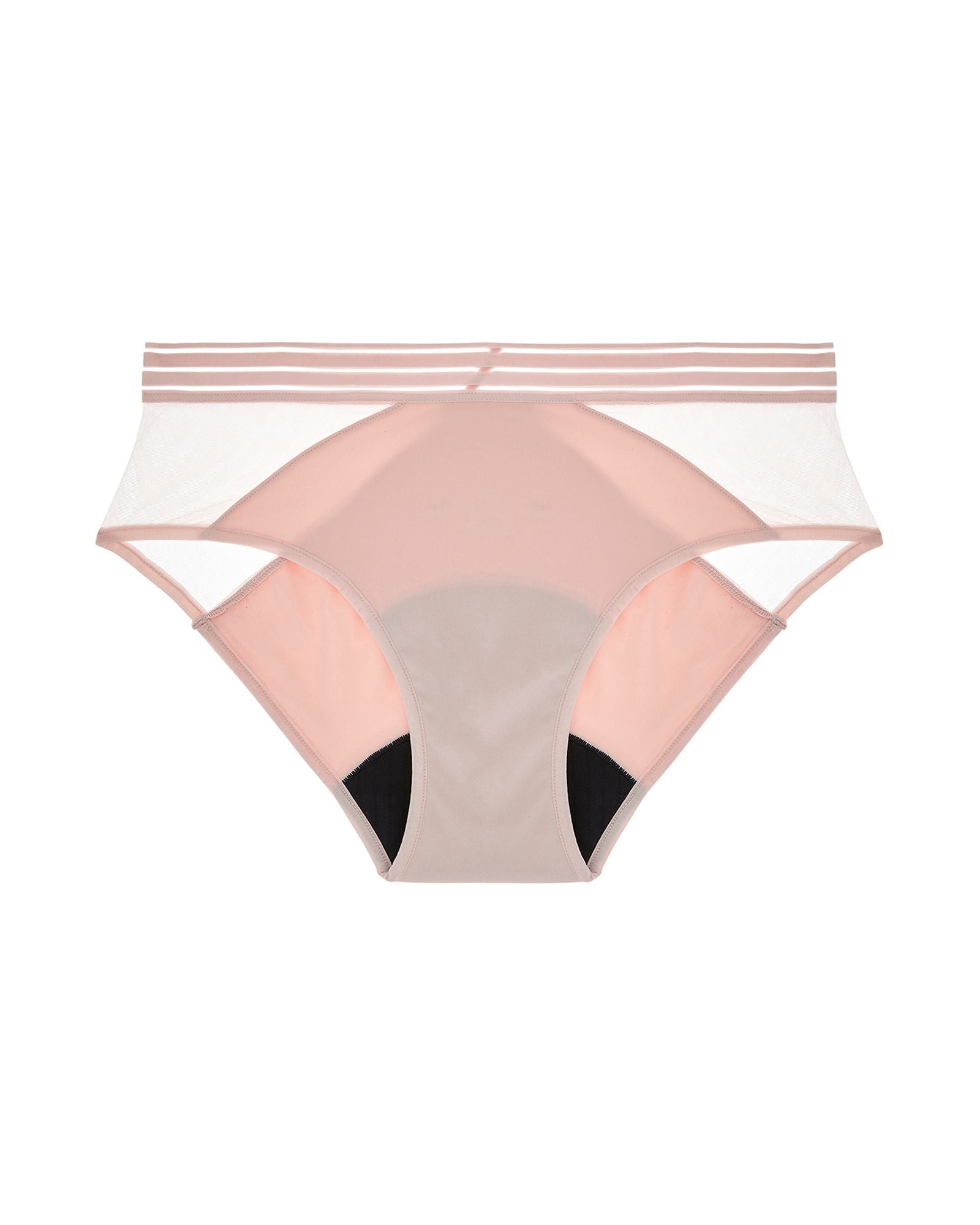 Saalt Leakproof Mesh Hipster in pink