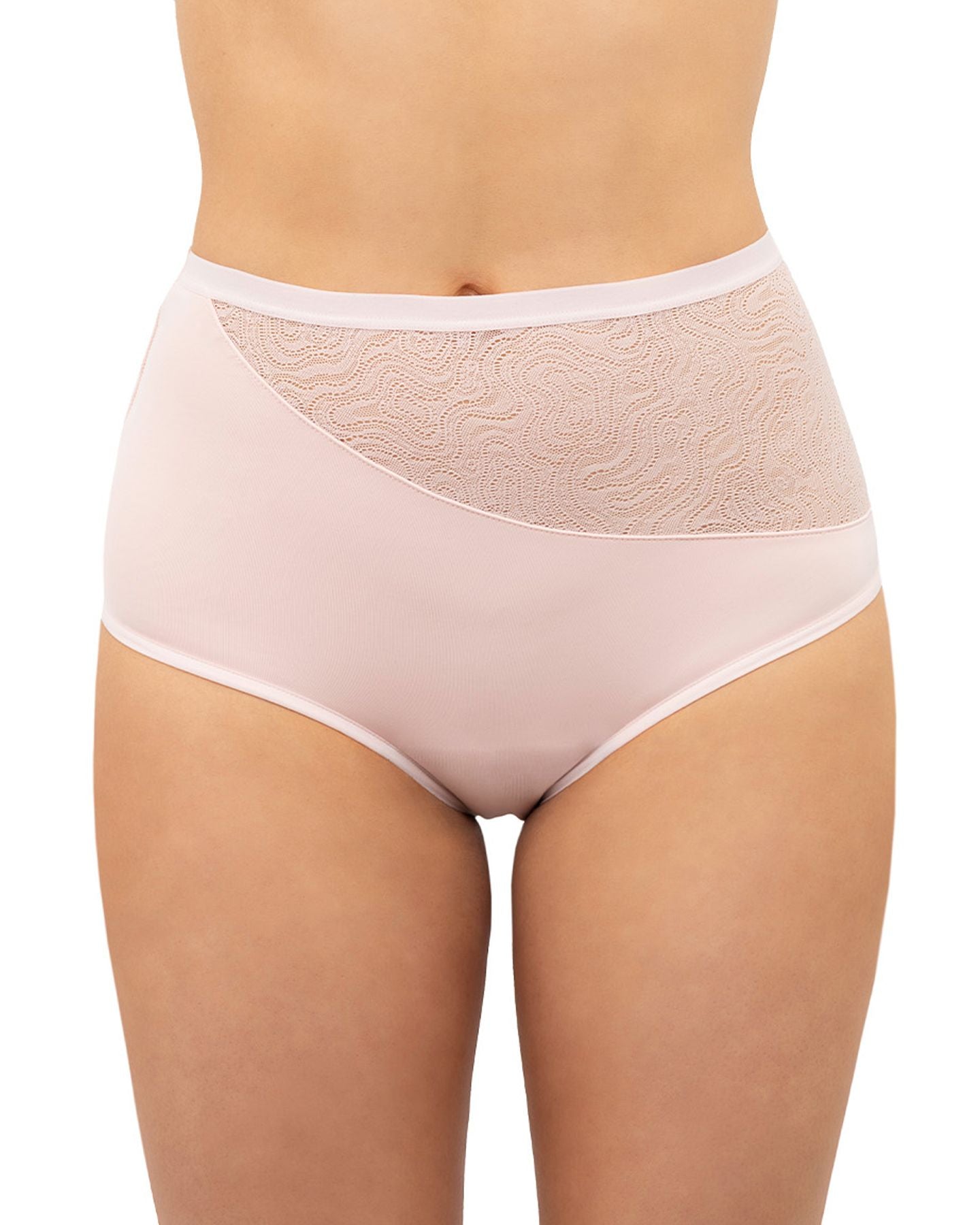 Saalt Leakproof High Waist Brief in pink