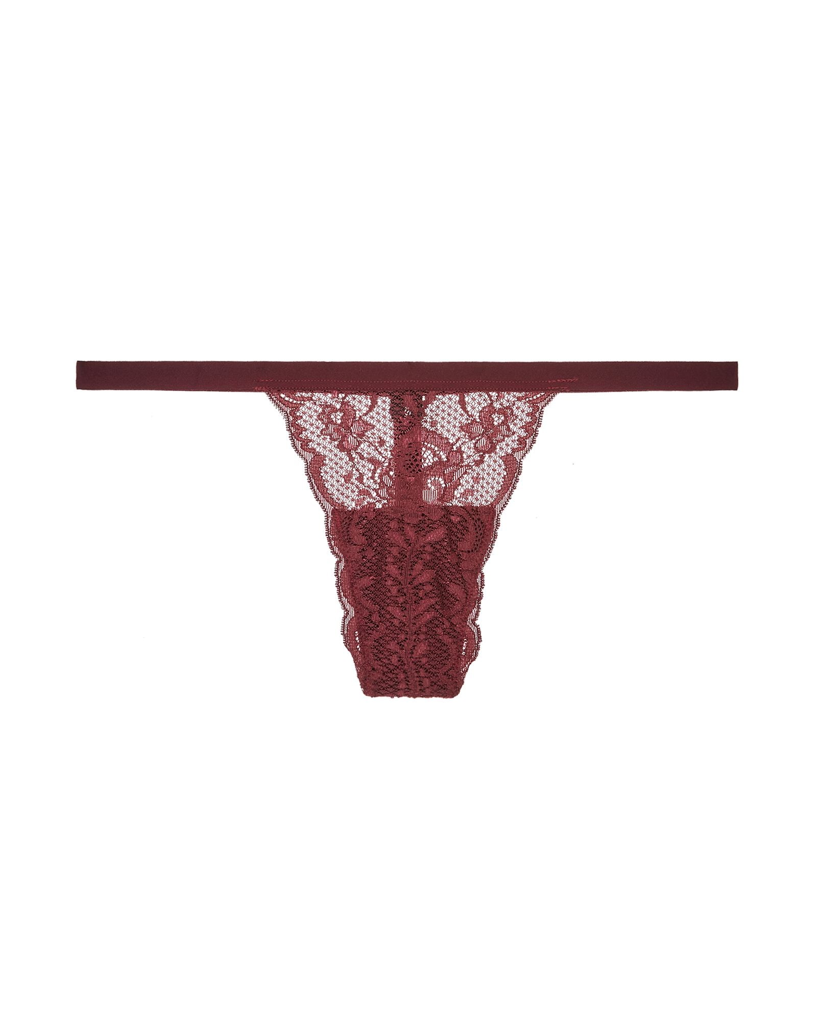 Cosabella Never Say Never Skimpie G-String in red