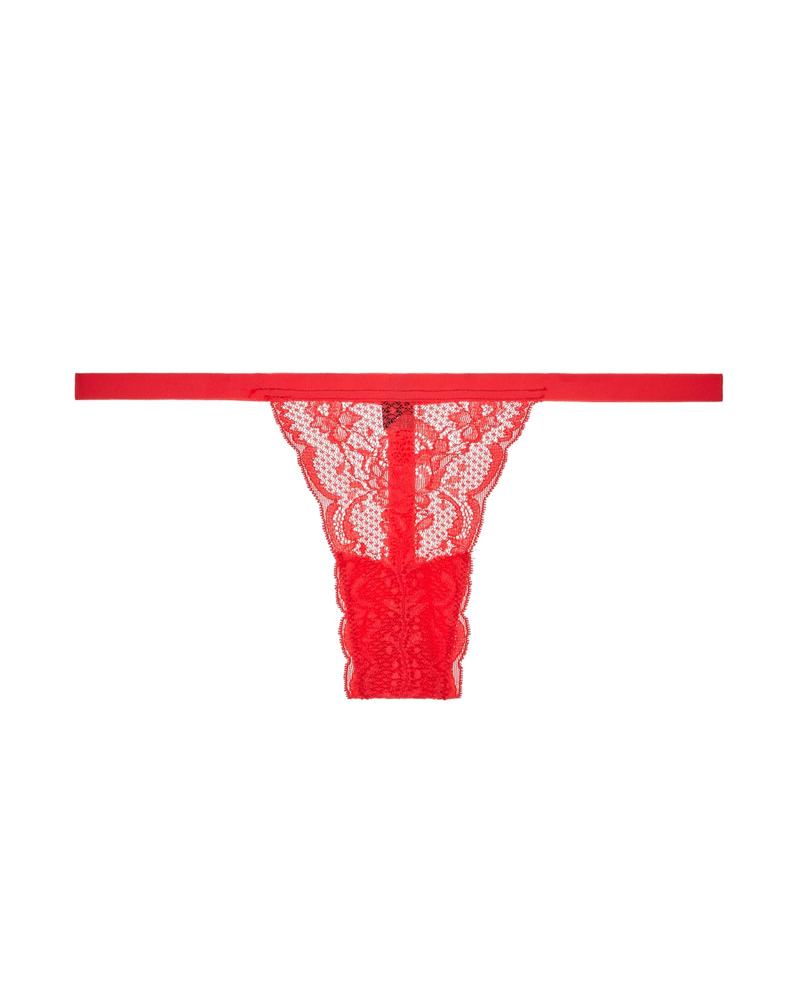 Cosabella Never Say Never Skimpie G-String in red