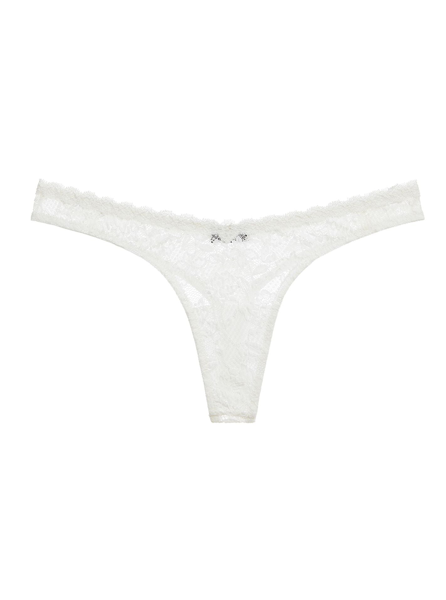 Cosabella Never Say Never Roxie V-Thong in white