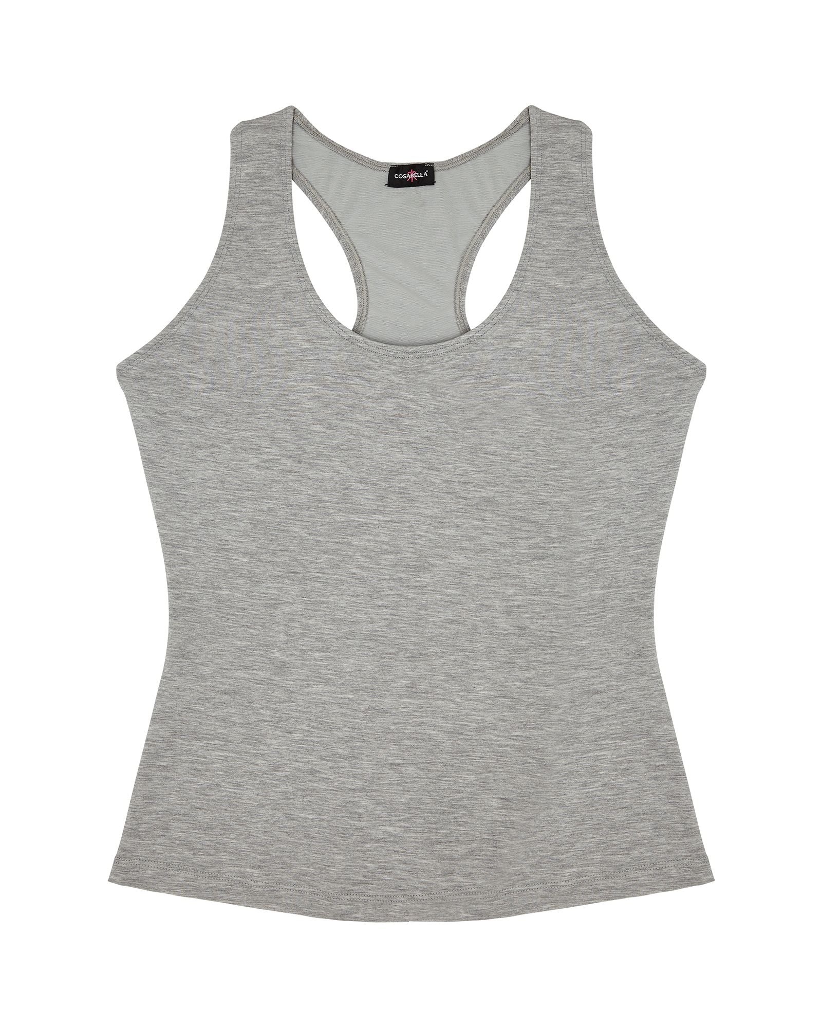 Cosabella Talco Curvy Racerback Cami in gray
