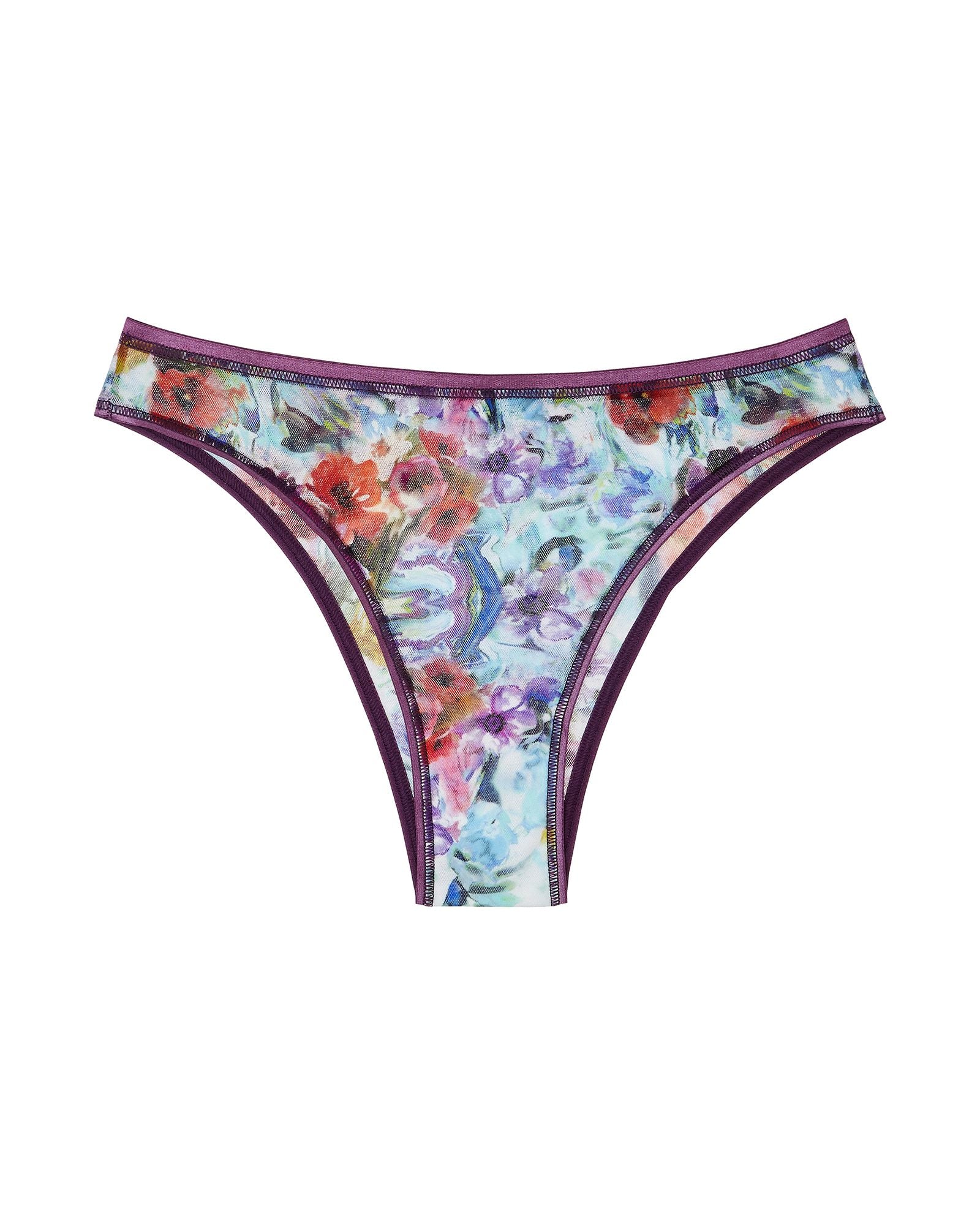 Cosabella Soire Confidence Print Minikini in blue