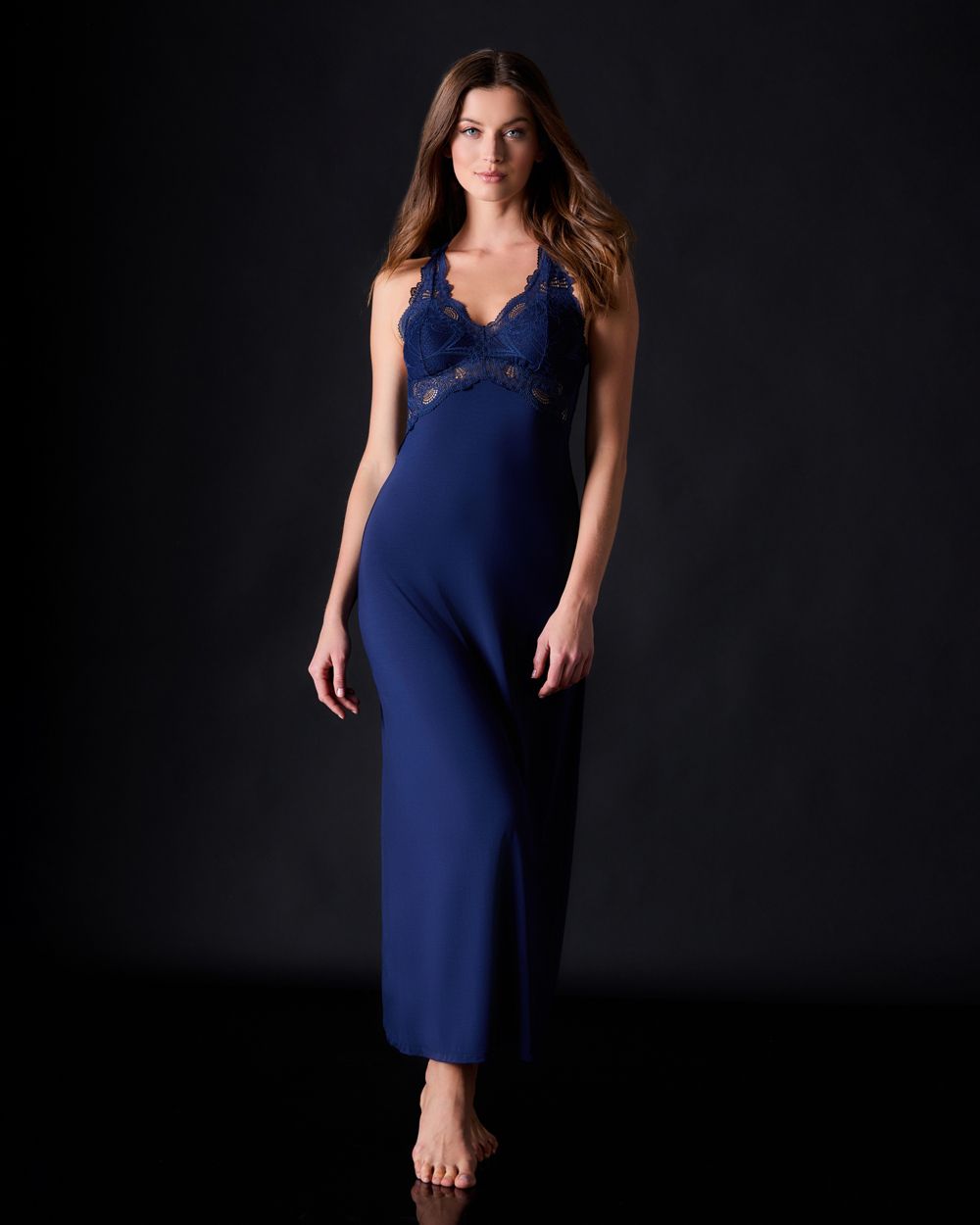 Fleur't Belle Epoque Gown in blue