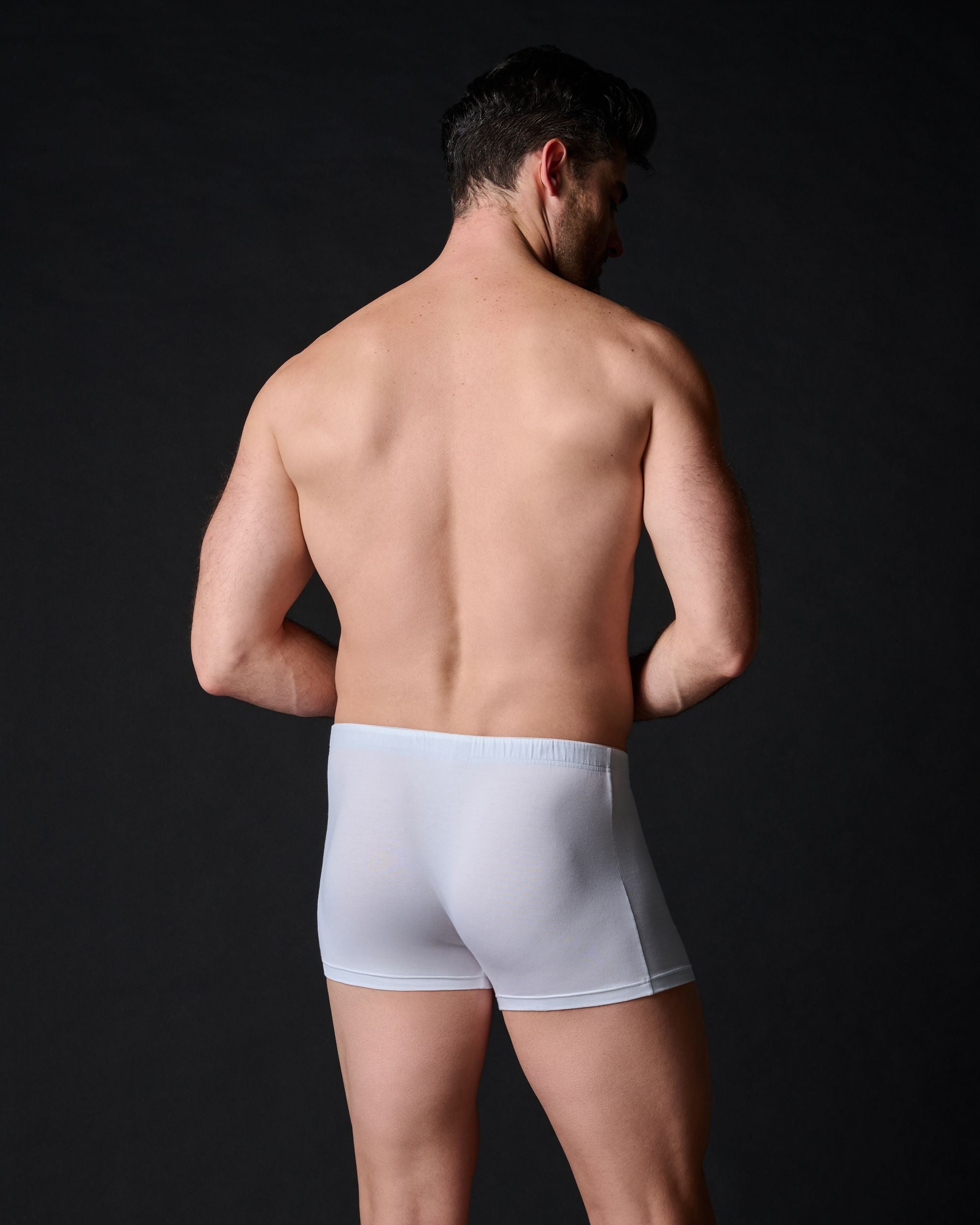 Hanro Cotton Superior Boxer Brief in white