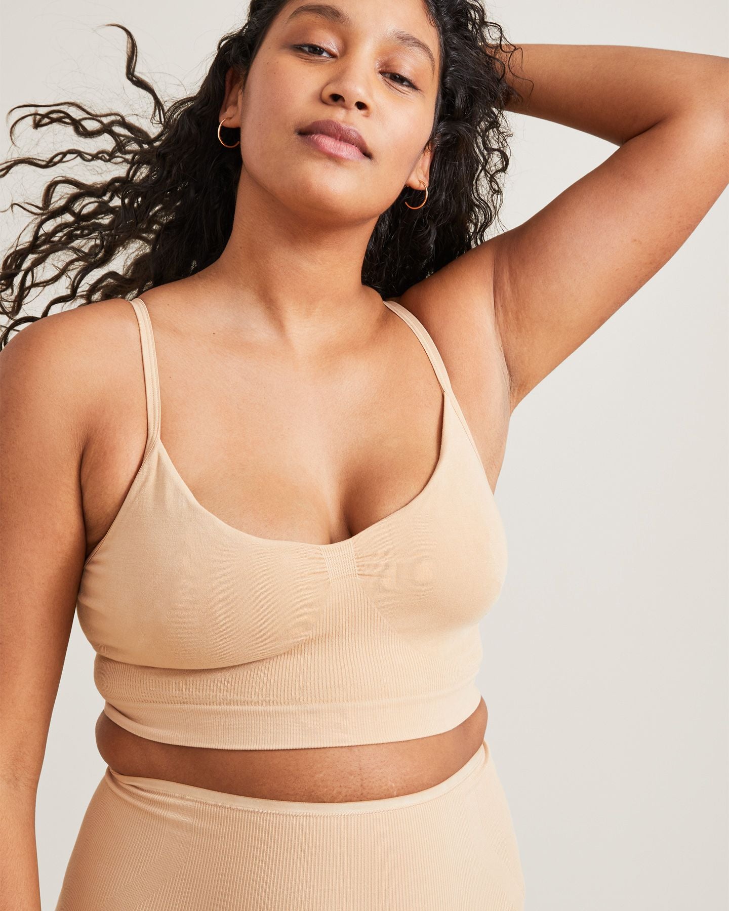HATCH Essential Pumping Bra in beige