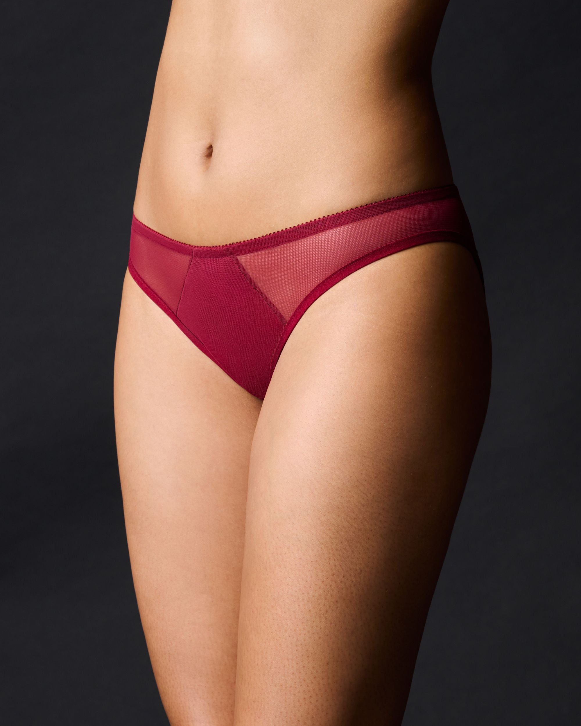 Only Hearts Whisper Coucou Bikini in red