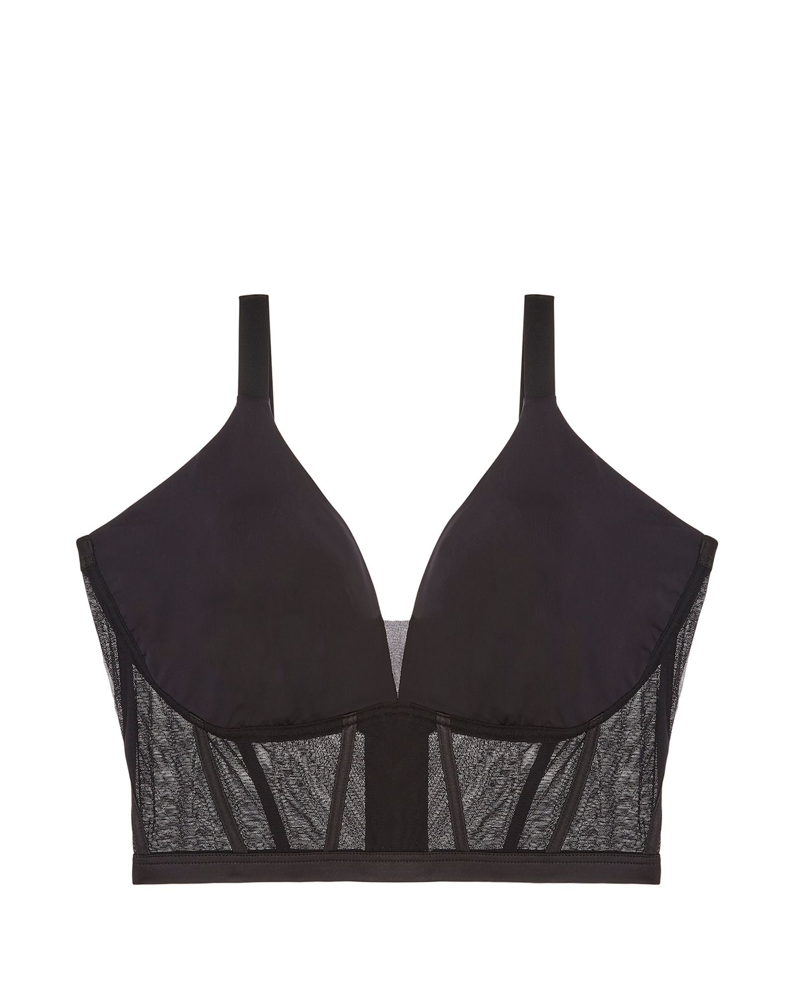 Cosabella Sardegna Curvy Long Bralette in black