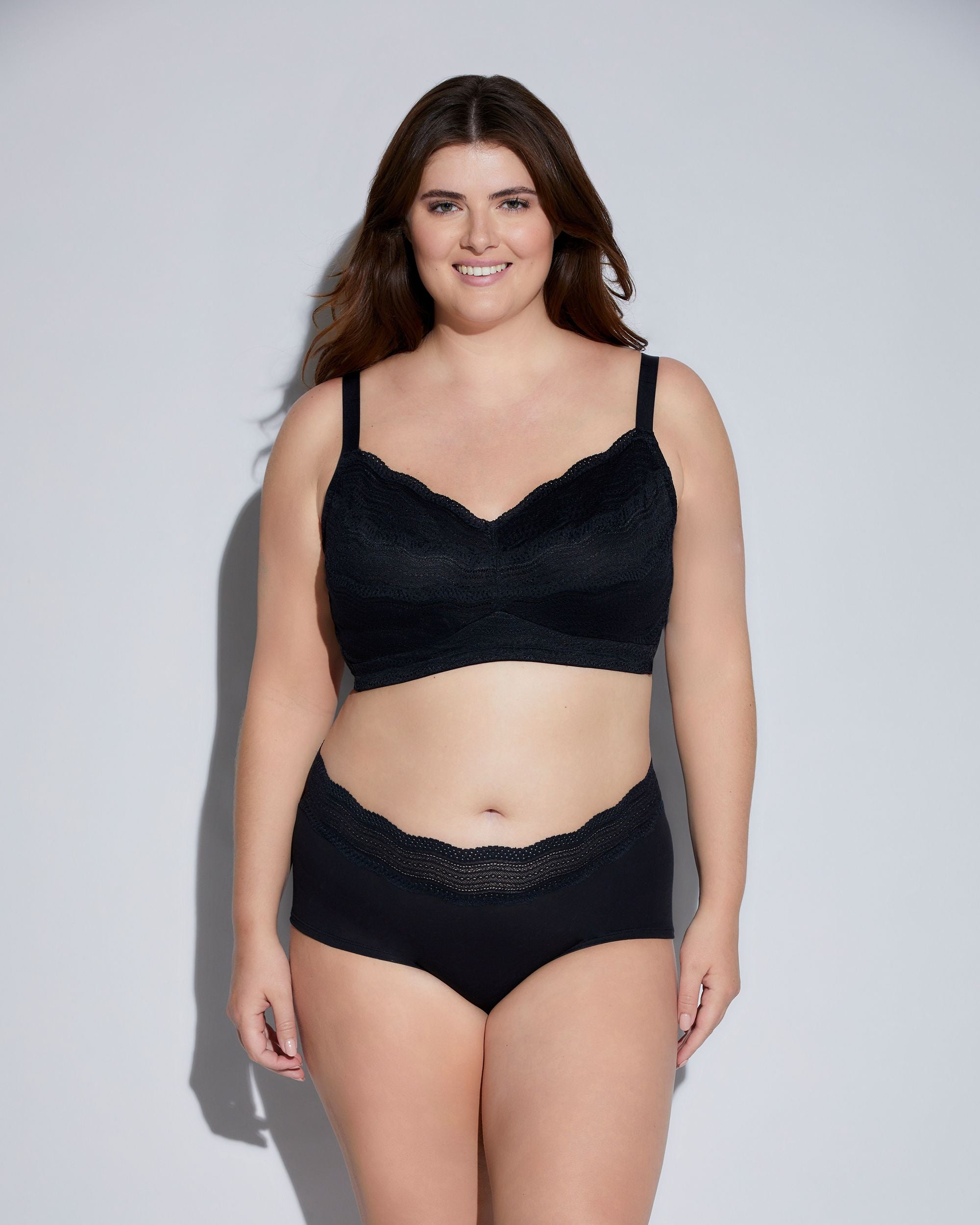 Cosabella Dolce Extended Boyshort in black