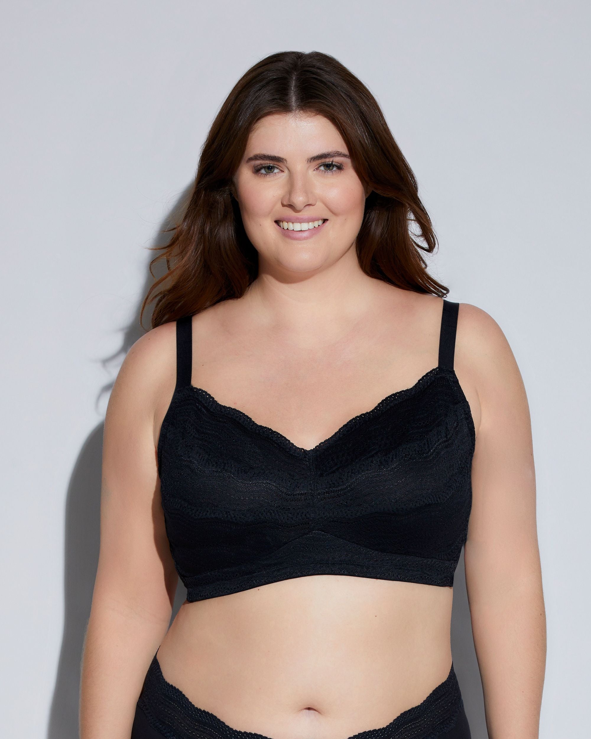 Cosabella Dolce Extended Bralette in black