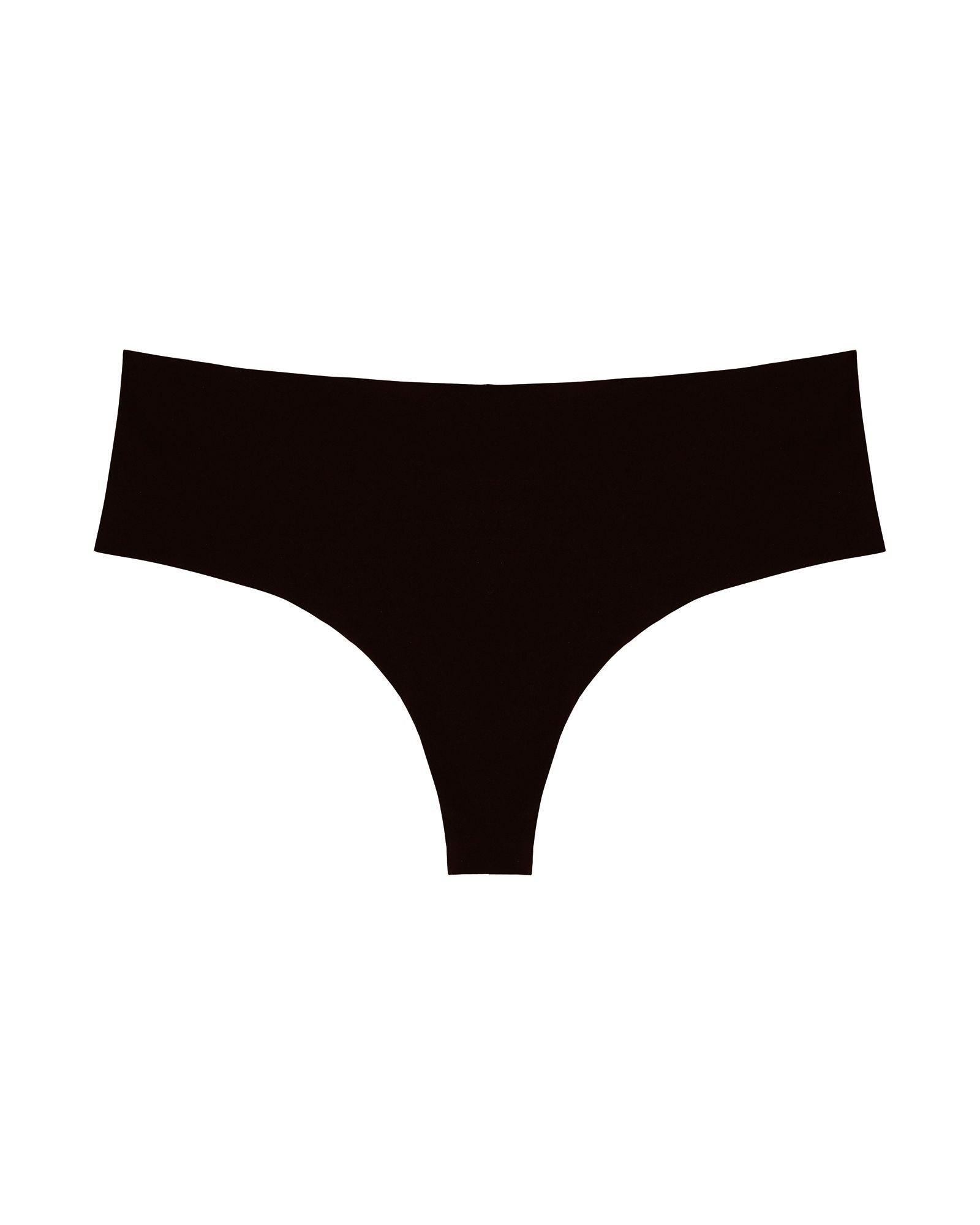 Cosabella Free Cut Micro Extended Thong in black