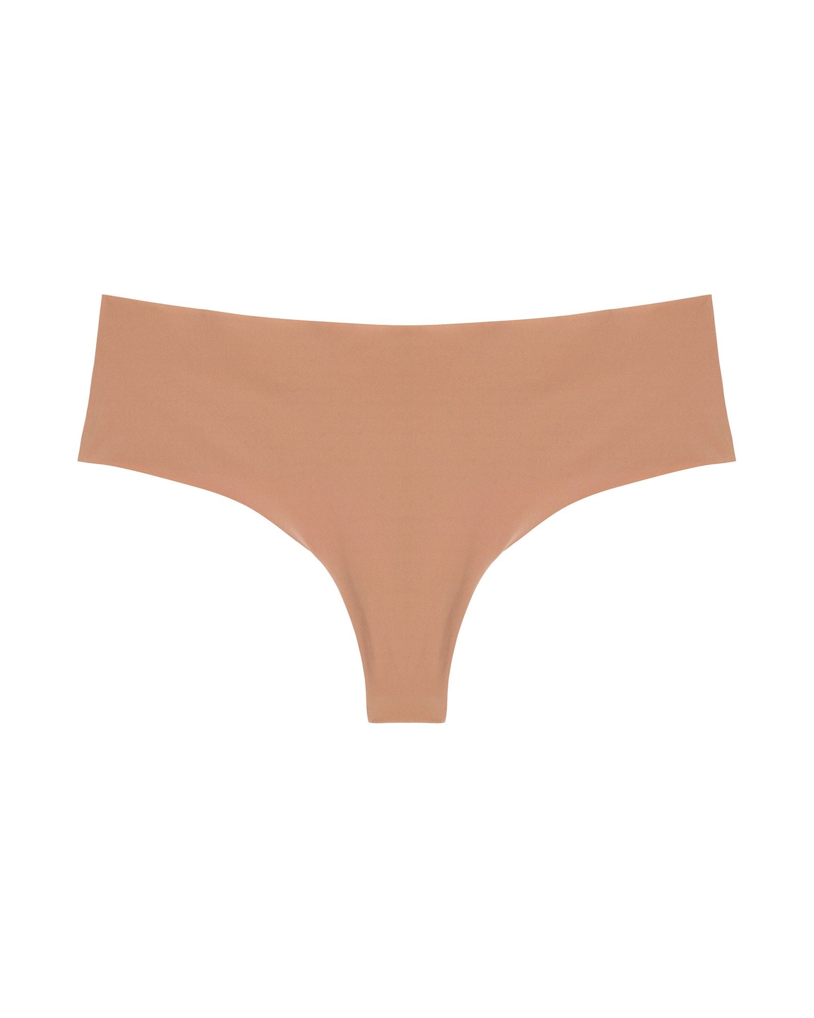 Cosabella Free Cut Micro Extended Thong in beige