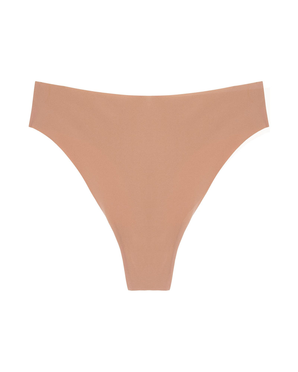Cosabella Free Cut Micro High Waist Thong in beige